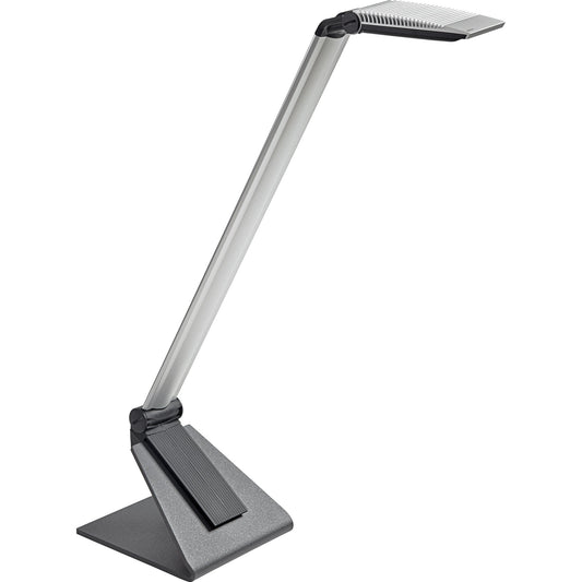 MAUL Tischleuchte MAULsolaris B je Lichtquelle: 4 kWh/1.000h Netzbetrieb silber