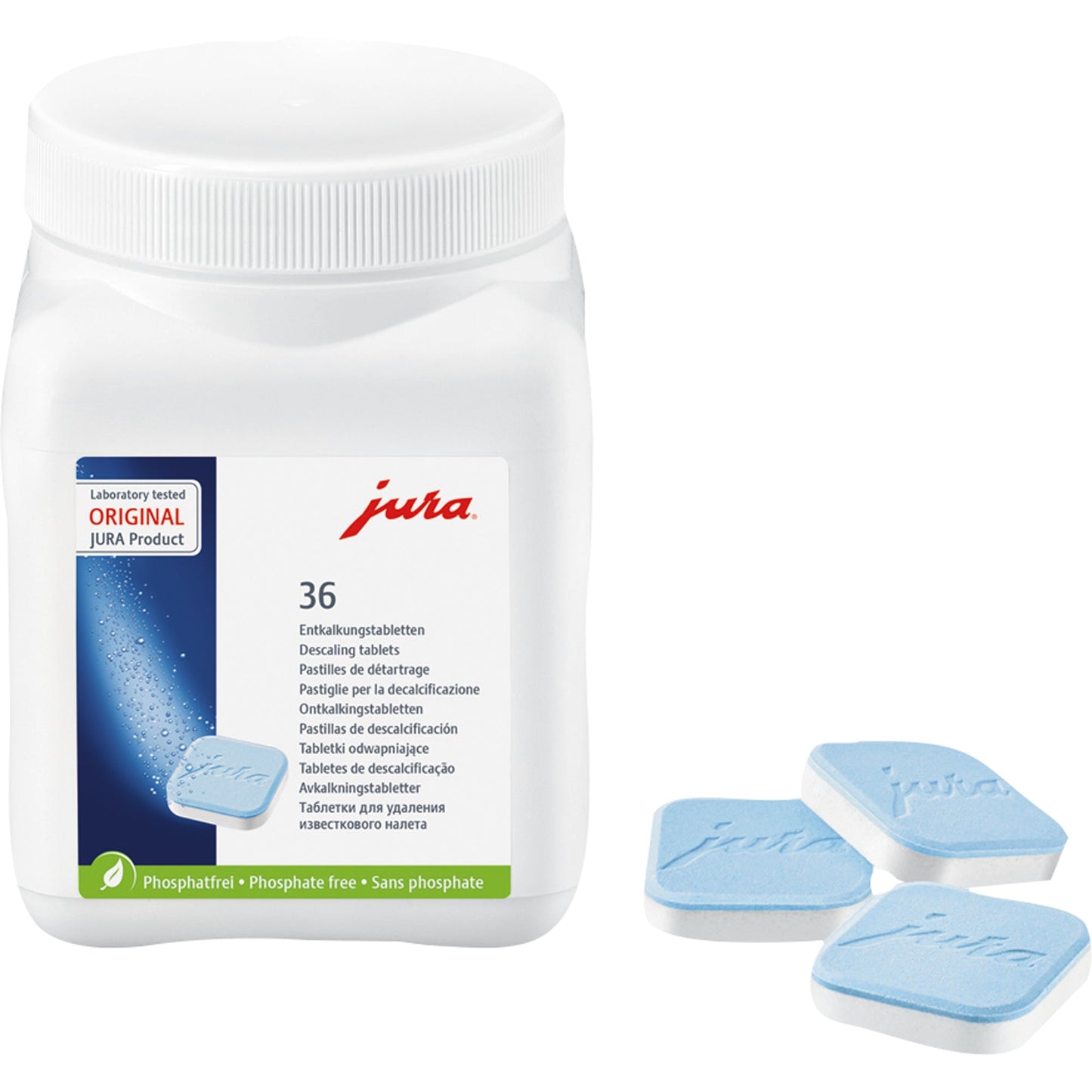 JURA Entkalker 2-Phasen Tabletten 36 St./Pack.