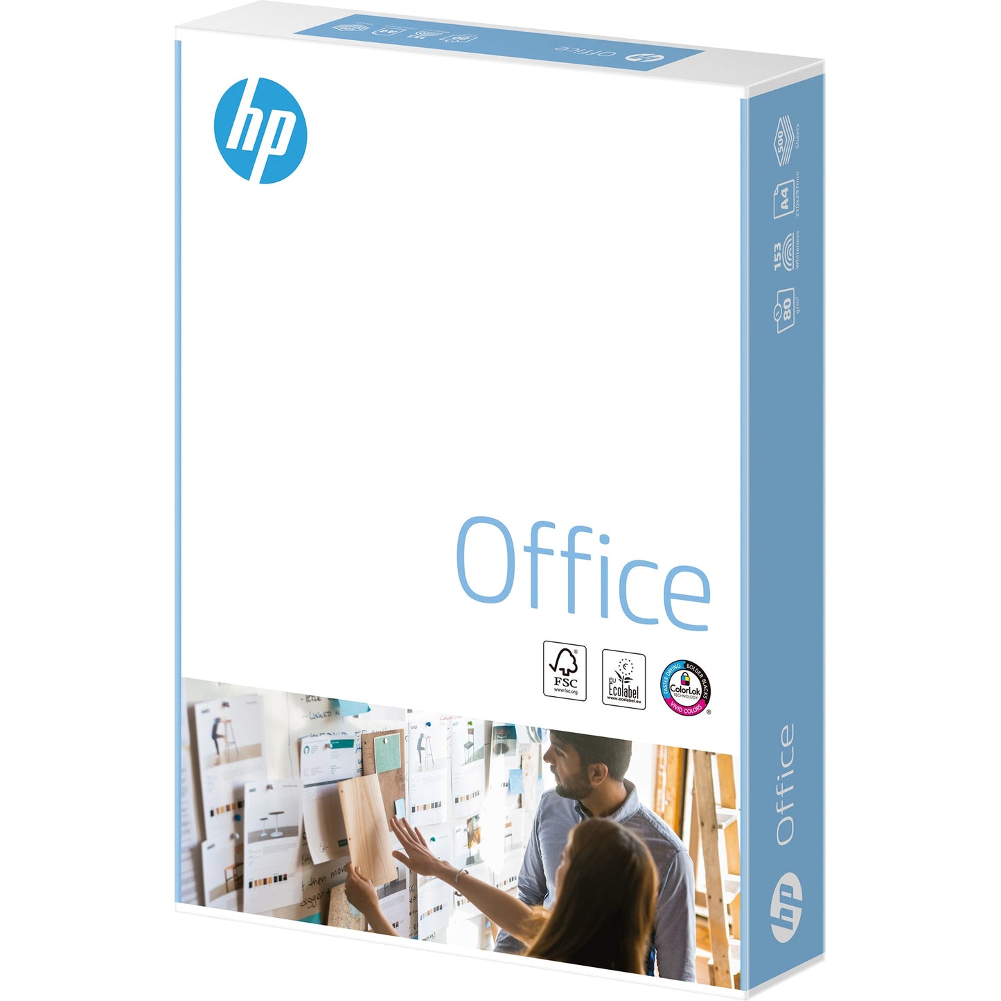 HP Multifunktionspapier Office DIN A4 80g/m² weiß 500 Bl./Pack.