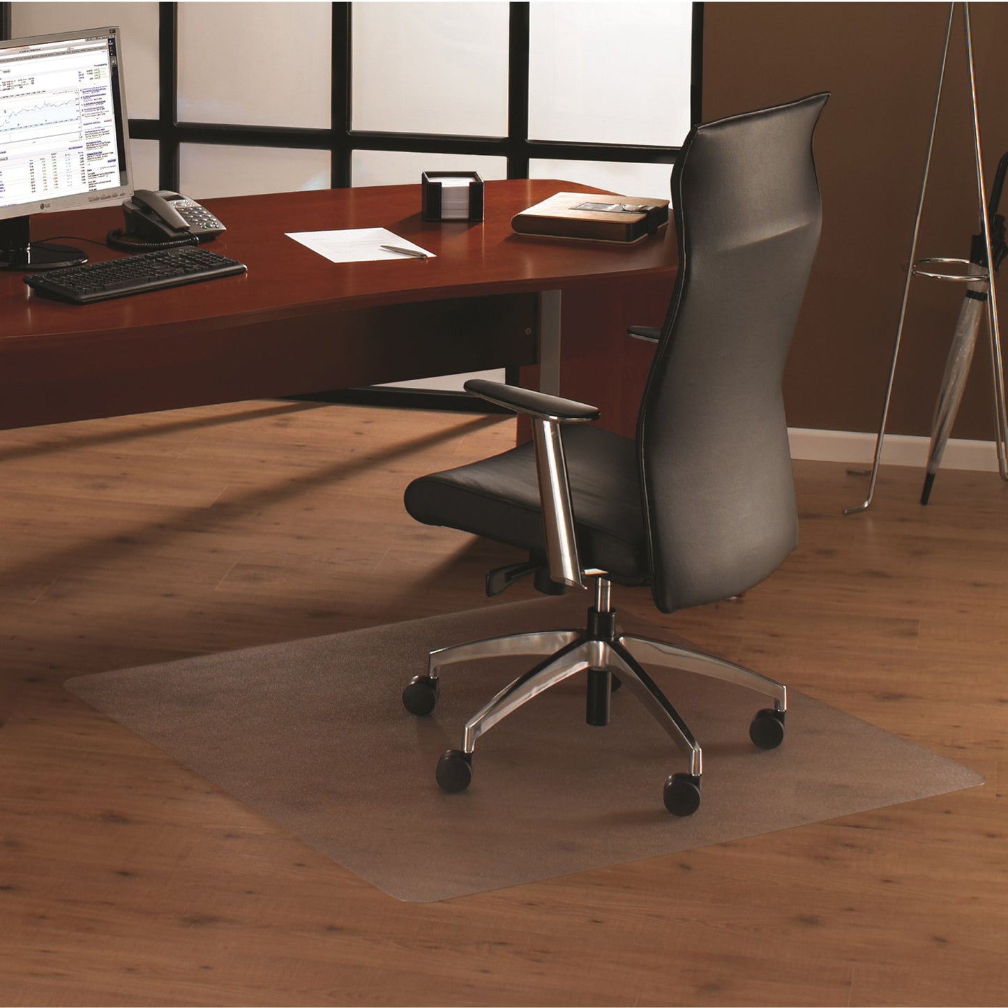 Cleartex Bodenschutzmatte unomat® 119 x 89 cm (B x T) Polycarbonat transparent