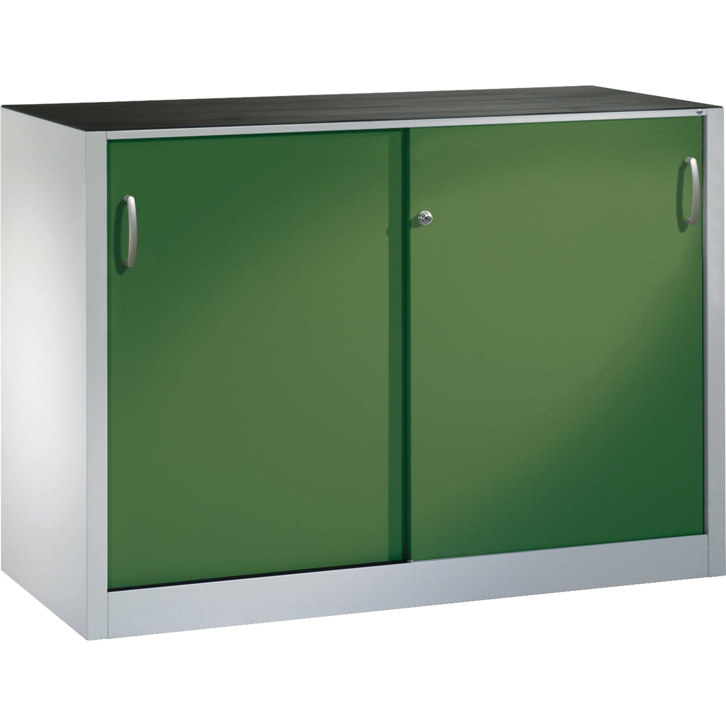 C+P Werkzeugschrank Acurado 1.600 x 1.000 x 500 mm (B x H x T) Stahl, lackiert Farbe der Front: resedagrün Farbe des Korpus: lichtgrau