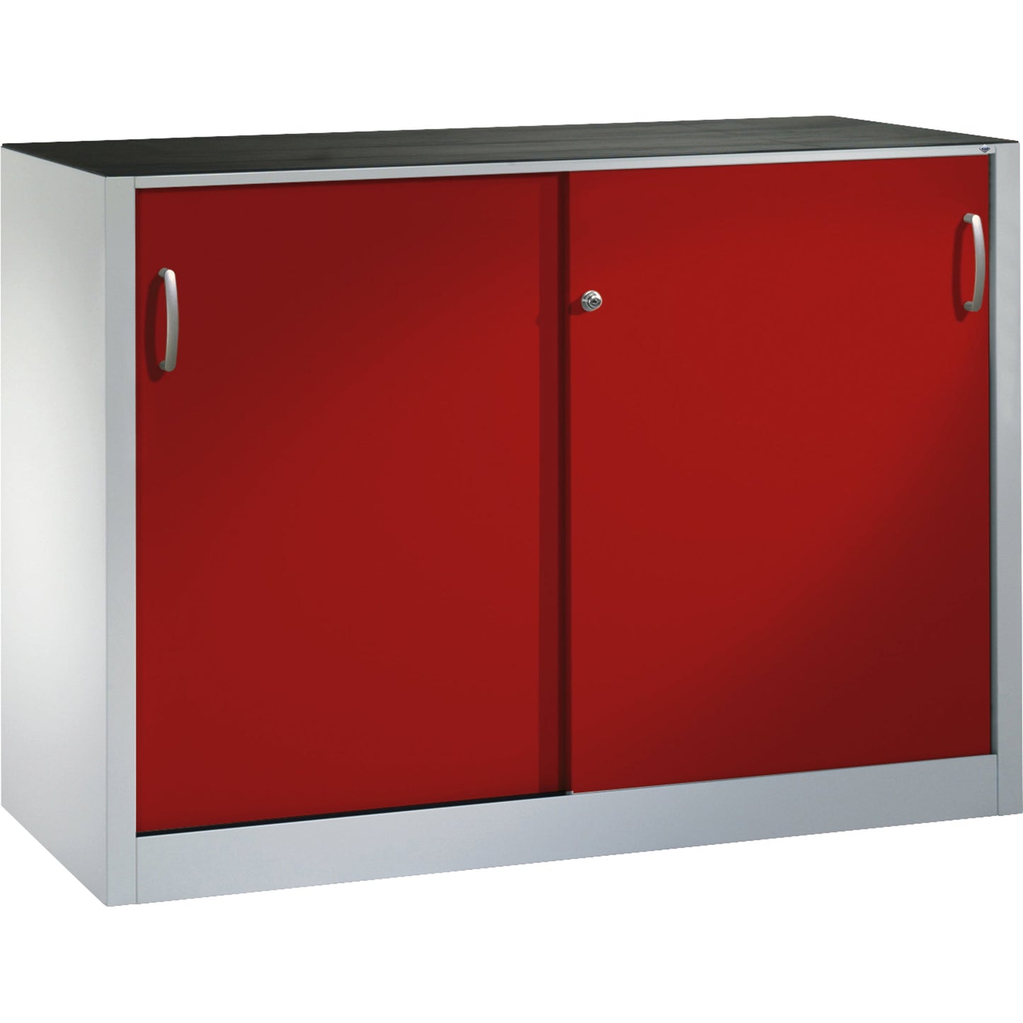 C+P Werkzeugschrank Acurado 1.600 x 1.000 x 400 mm (B x H x T) Stahl, lackiert Farbe der Front: rubinrot Farbe des Korpus: lichtgrau