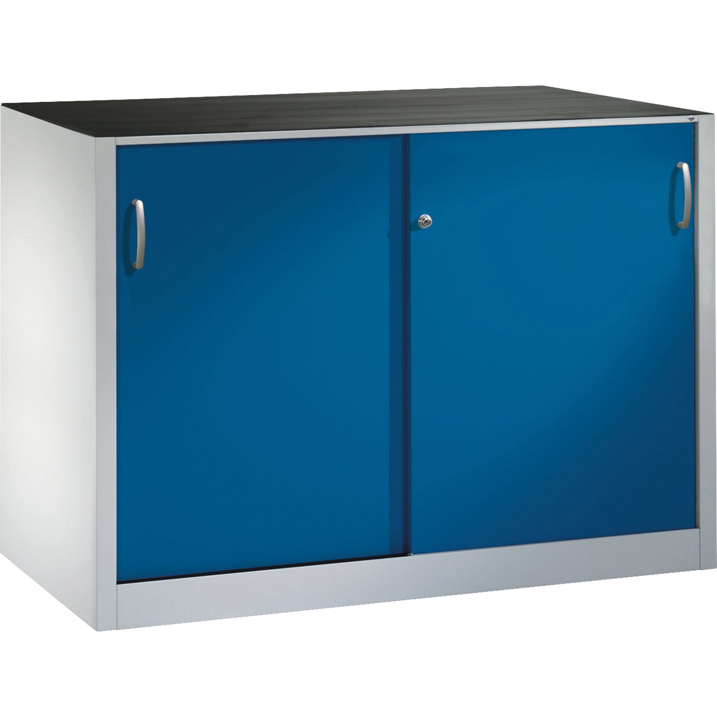 C+P Werkzeugschrank Acurado 1.600 x 1.000 x 600 mm (B x H x T) Stahl, lackiert Farbe der Front: enzianblau Farbe des Korpus: lichtgrau