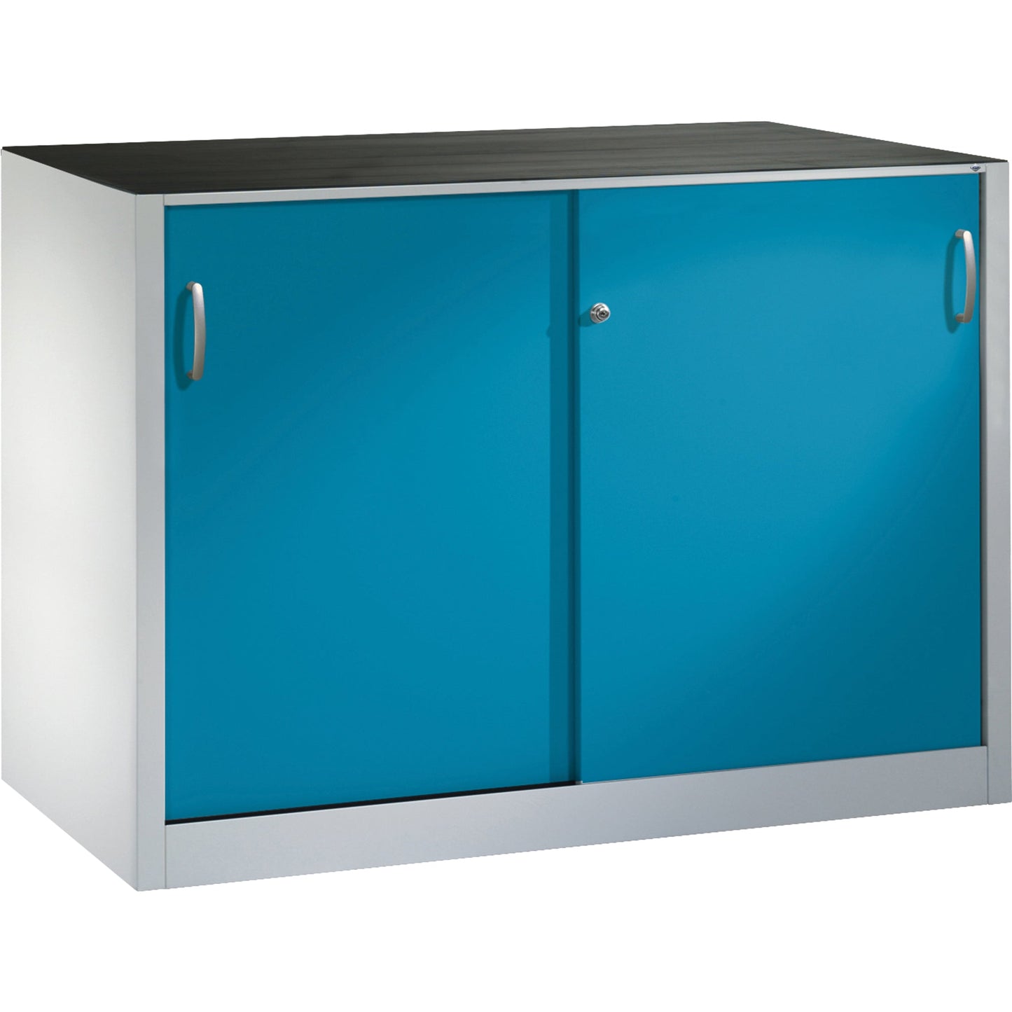 C+P Werkzeugschrank Acurado 1.600 x 1.000 x 500 mm (B x H x T) Stahl, lackiert Farbe der Front: lichtblau Farbe des Korpus: lichtgrau
