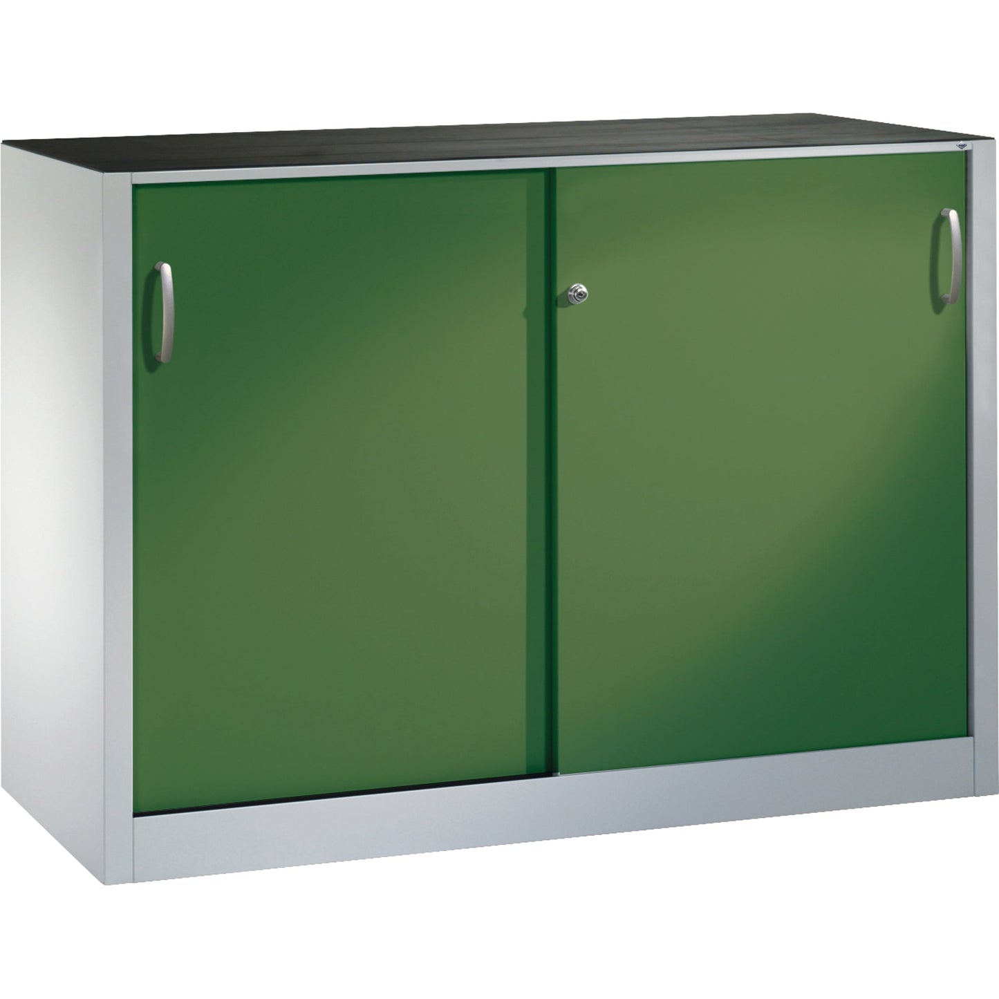 C+P Werkzeugschrank Acurado 1.600 x 1.000 x 400 mm (B x H x T) Stahl, lackiert Farbe der Front: resedagrün Farbe des Korpus: lichtgrau