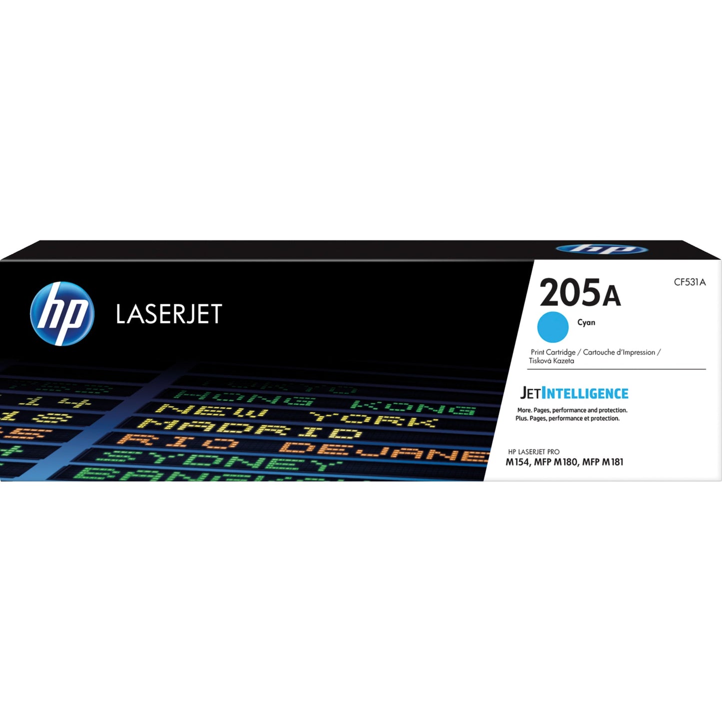 HP Toner Originalzubehör 205A ca. 900 Seiten cyan