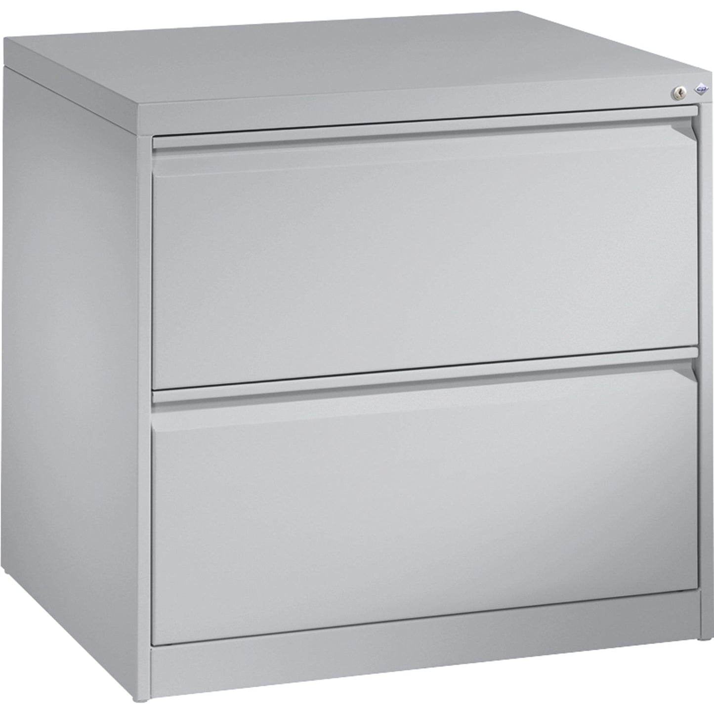 C+P Hängeregistraturschrank Acurado 787 x 733 x 590 mm (B x H x T) Stahl, lackiert weißaluminium