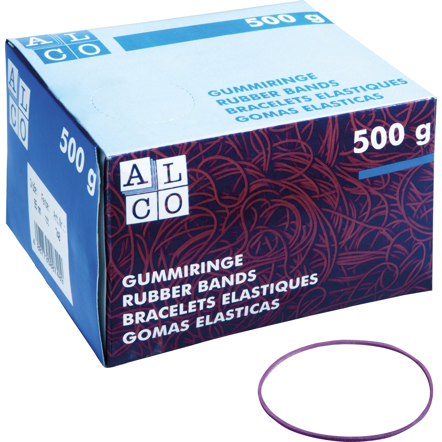 ALCO Gummiring 85mm Kautschuk rot 500 g/Pack.