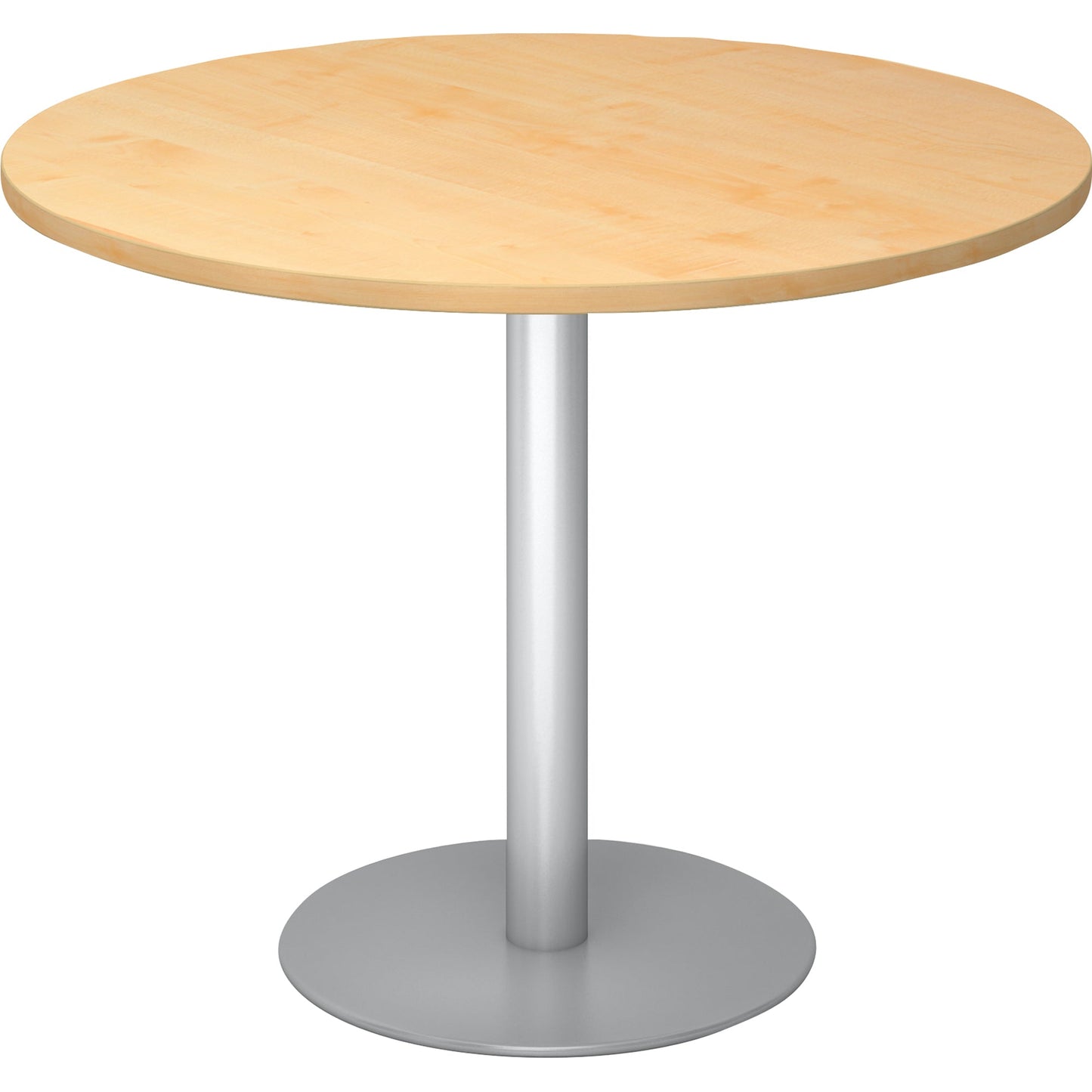 Hammerbacher Konferenztisch 1.000 x 740 mm (Ø x H) Spanplatte Farbe der Tischplatte: ahorn