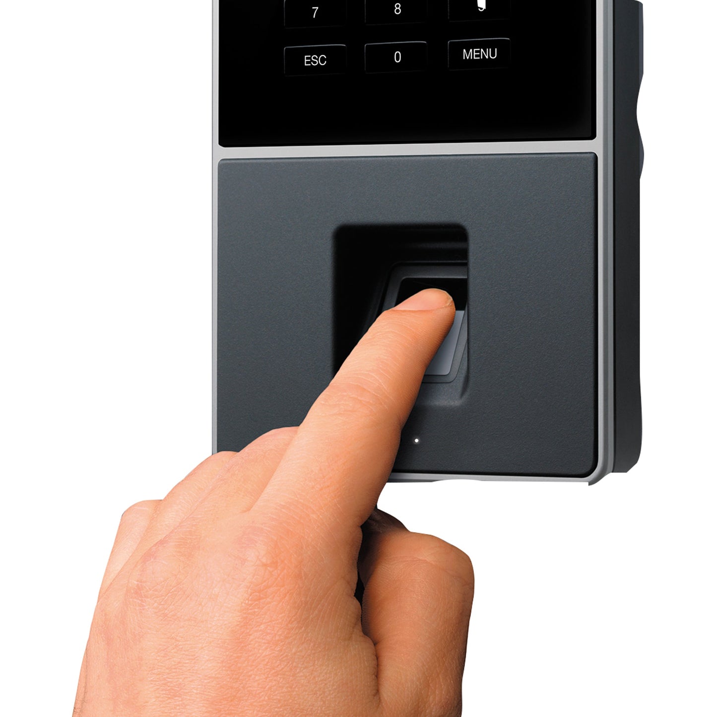 TIMEMOTO Zeiterfassungssystem TM-626 9,95 x 21,5 x 4,43 cm (B x H x T) RFID-Sensor, Fingerabdrucksensor Windows® universell LAN, WiFi, USB-Host