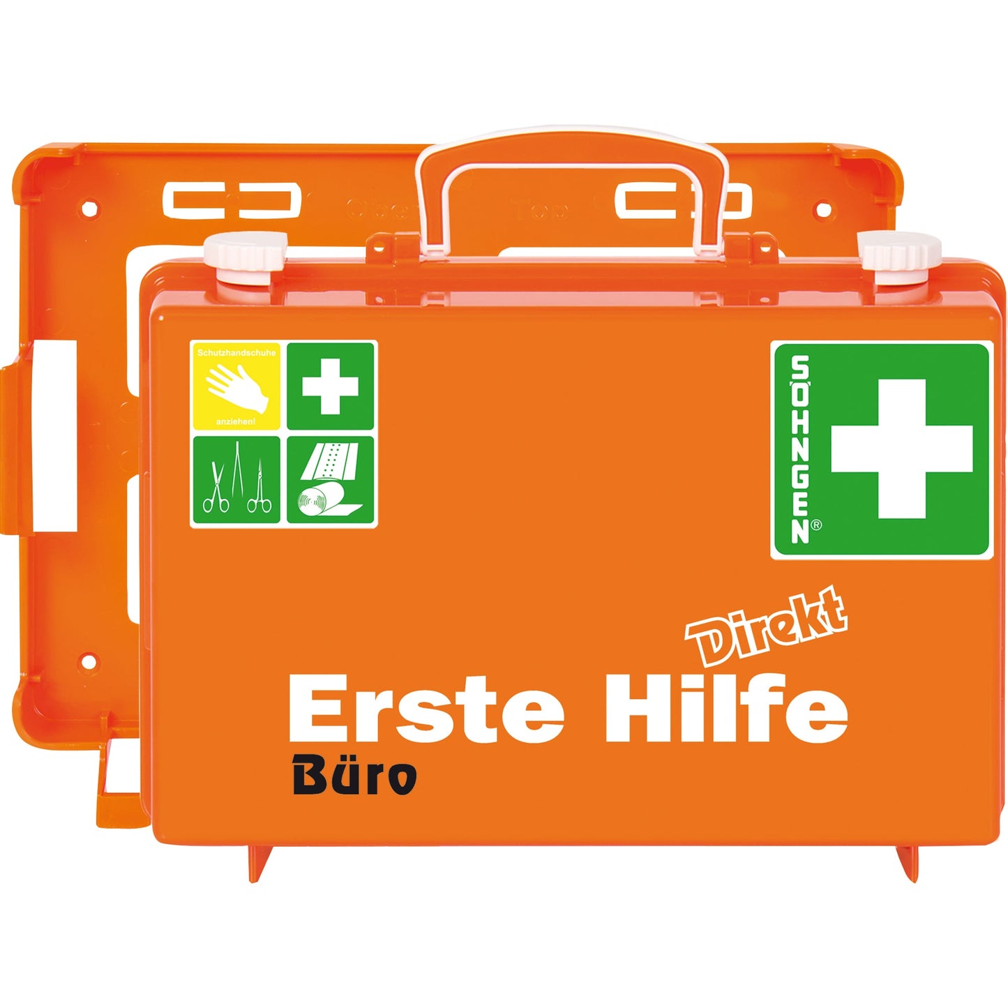 SÖHNGEN® Erste Hilfe Koffer DIREKT ca. 31 x 21 x 13 cm (B x H x T) DIN 13157 orange
