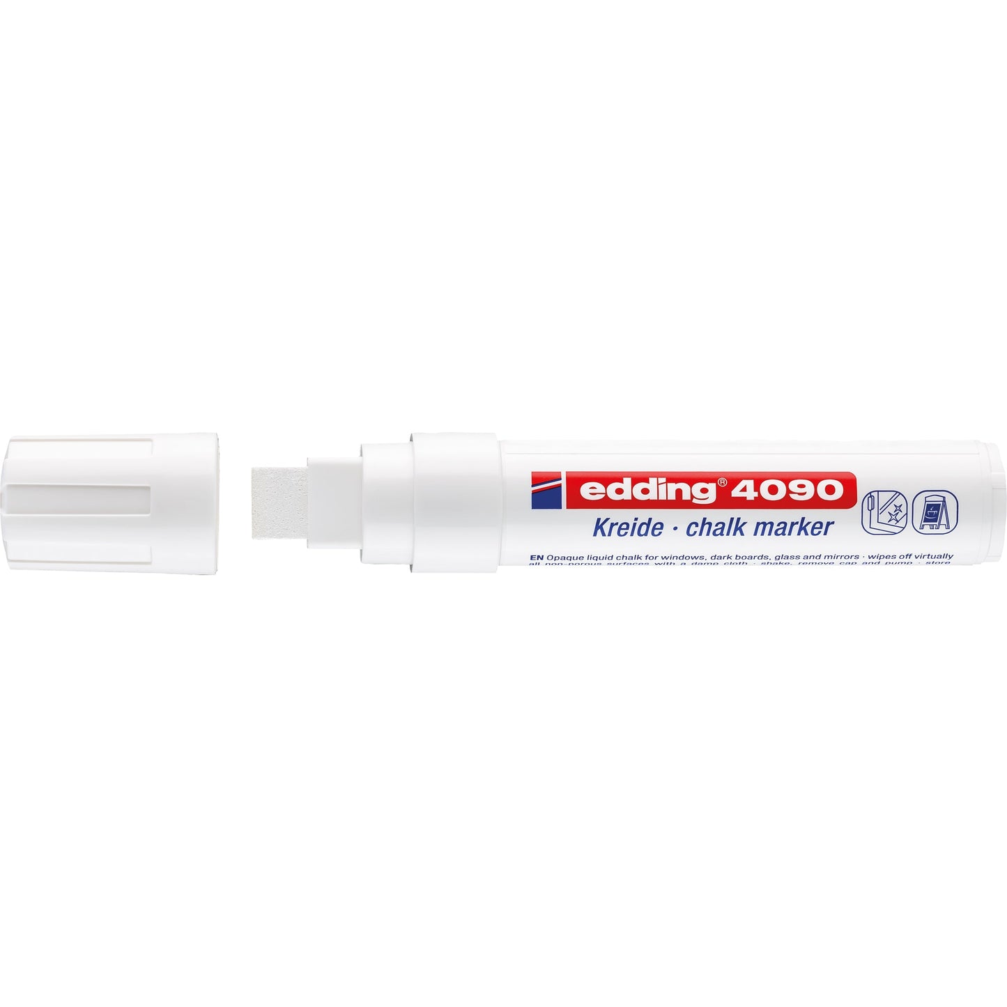 edding Kreidemarker 4090 4-15mm weiß
