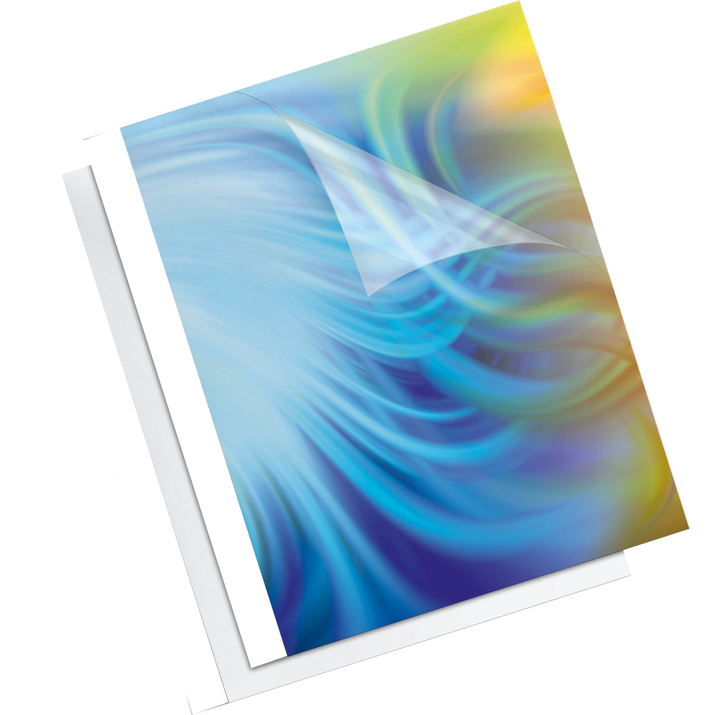 Fellowes® Thermobindemappe 10mm DIN A4 Karton weiß 100 St./Pack.