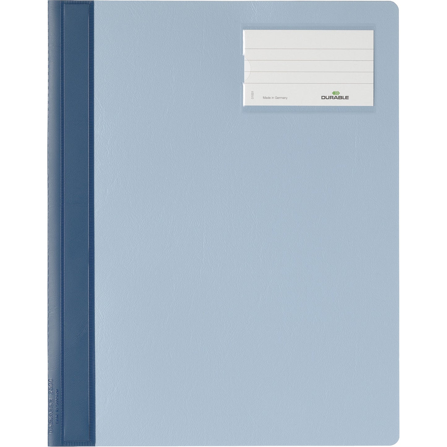 DURABLE Schnellhefter DIN A4, Überbreite Hartfolie blau