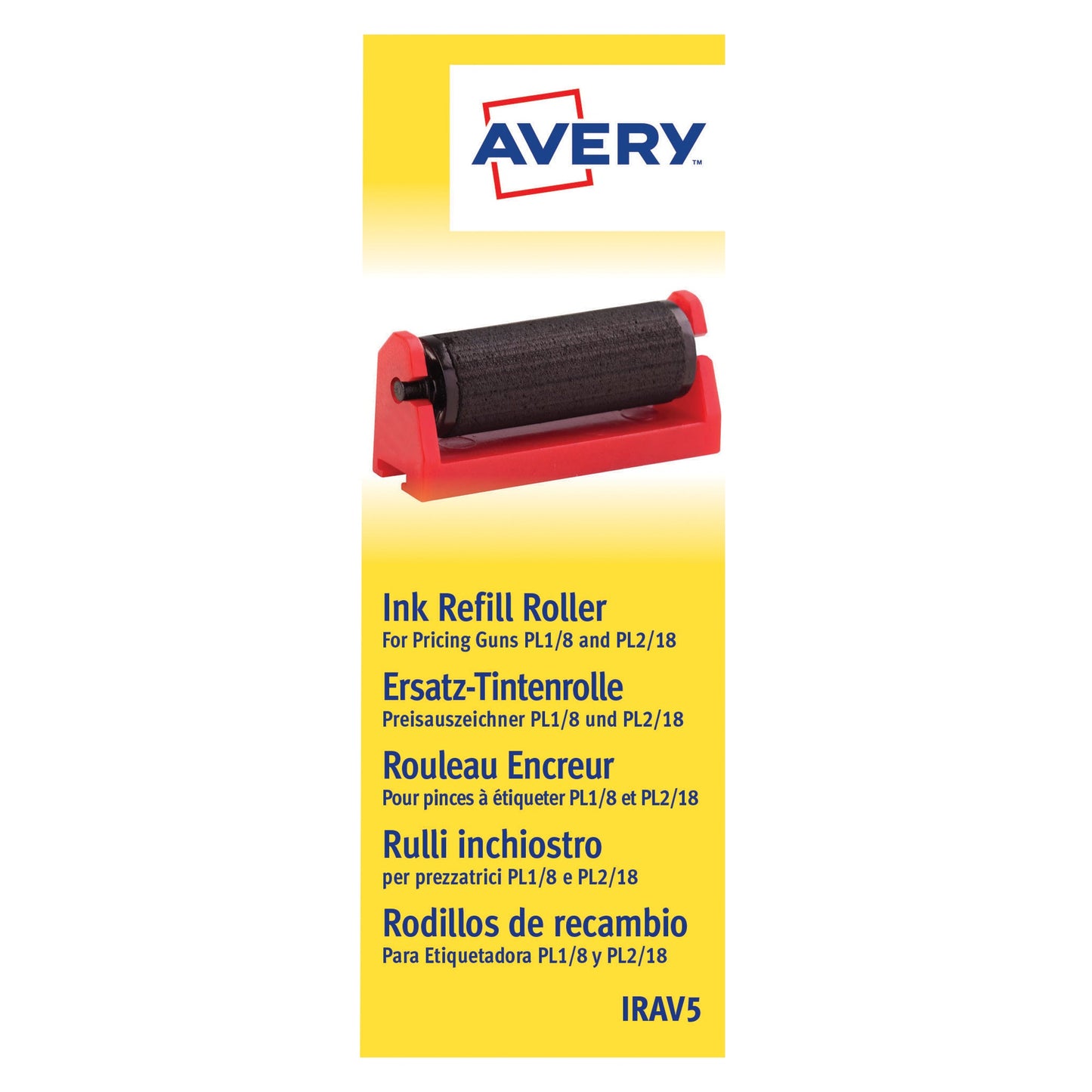 Avery Zweckform Tintenrolle Handauszeichner PL 1/8, PL 2/18 Kunststoff schwarz 5 St./Pack.