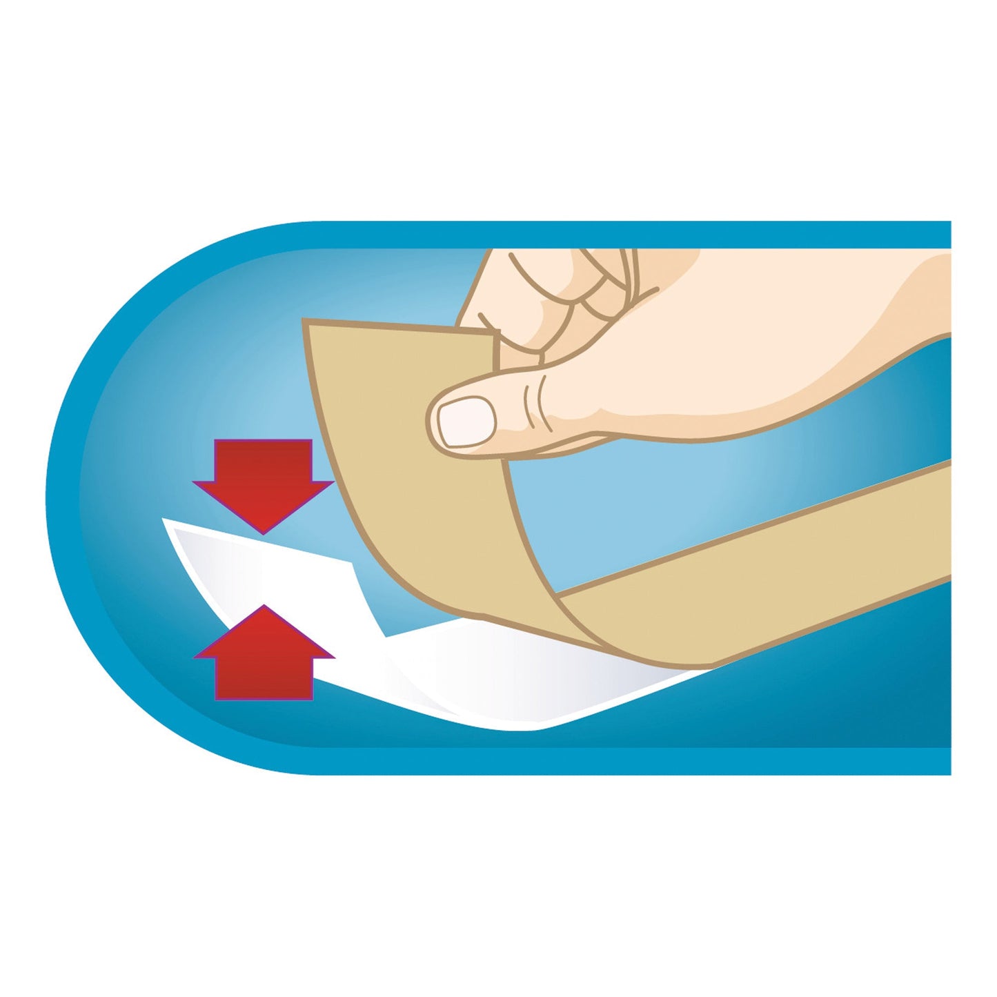 tesa® Klebeband Universal 50 mm x 25 m (B x L) beidseitig klebend Polypropylen weiß