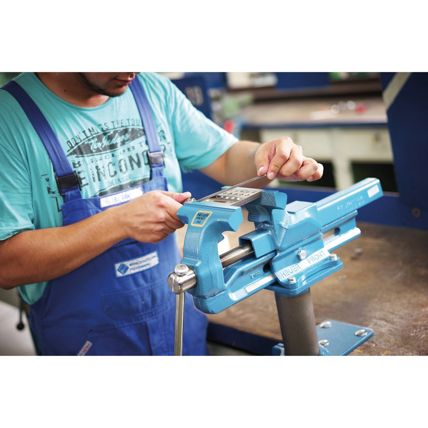 Heuer Schraubstock 180 x 225 x 535 mm (B x H x T) 225mm 35-40 kN 29.000g