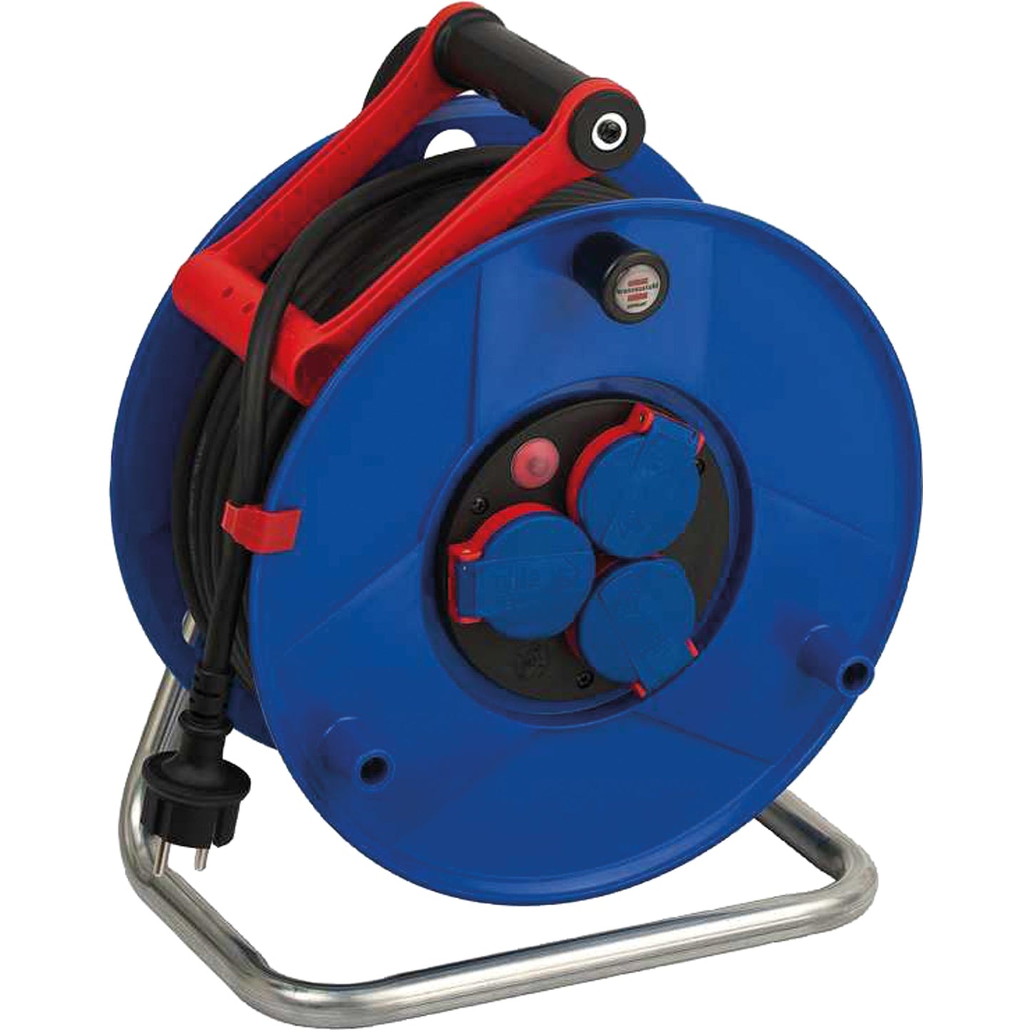 brennenstuhl® Kabeltrommel Garant IP44 H07RN-F 3G1,5 40m IP44 blau 3 Steckdosen