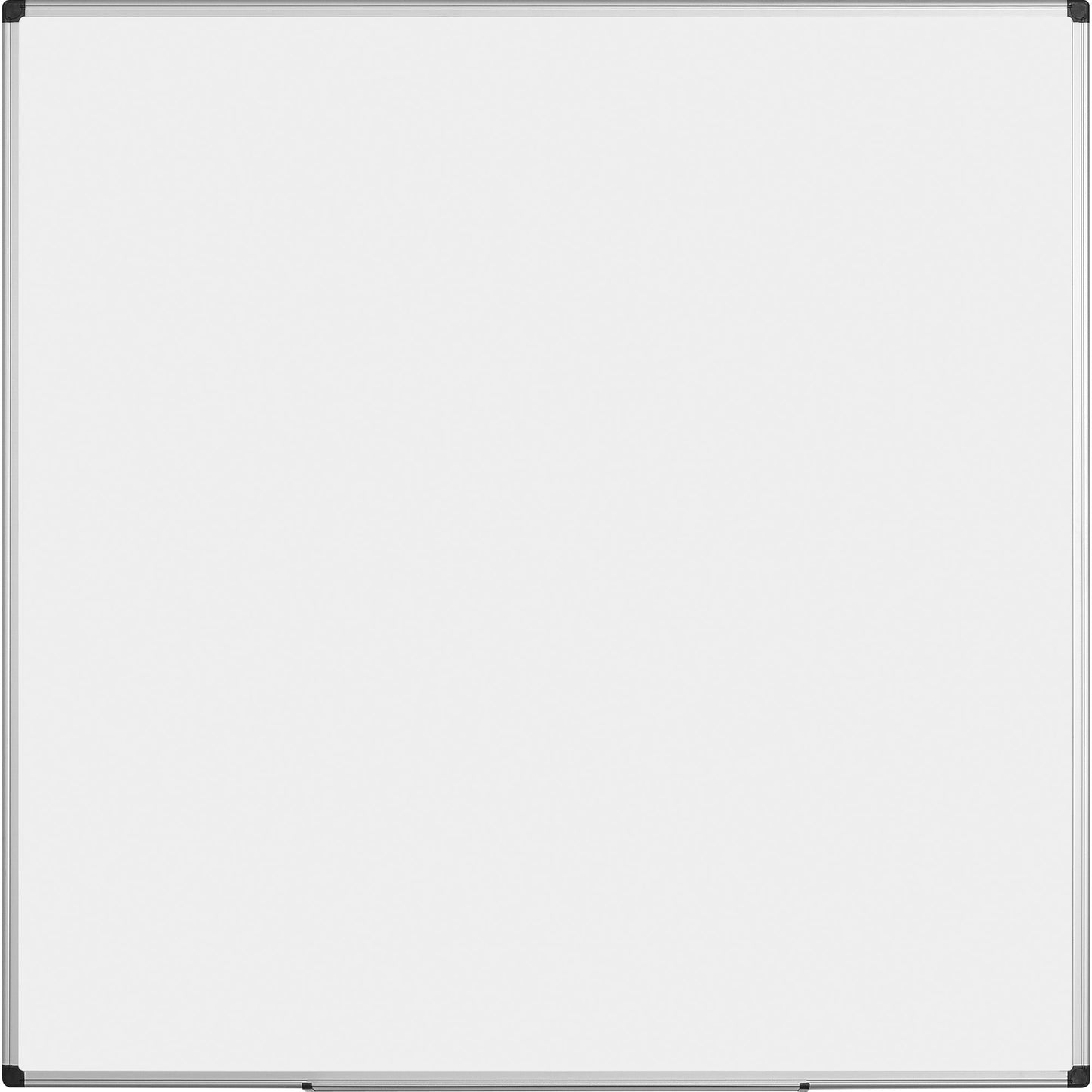 Bi-office Whiteboard Maya Maße der Oberfläche: 120 x 120 cm (B x H) Tafel magnethaftend nicht beidseitig beschreibbar Keramik emailliert weiß