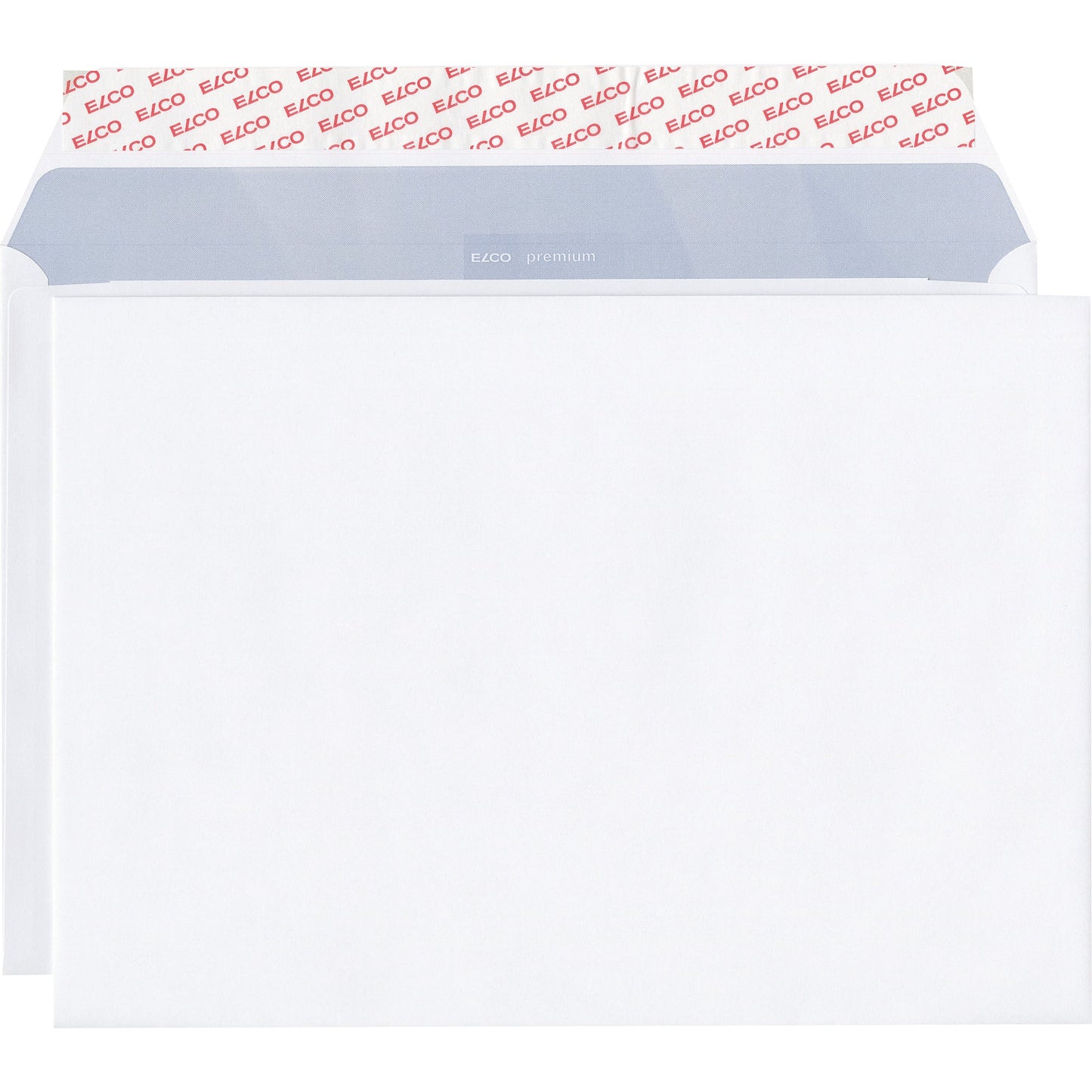 ELCO Versandtasche Office DIN C4 324 x 229 mm (B x H) mit Haftklebung ohne Fenster 120g/m² hochweiß 50 St./Pack.