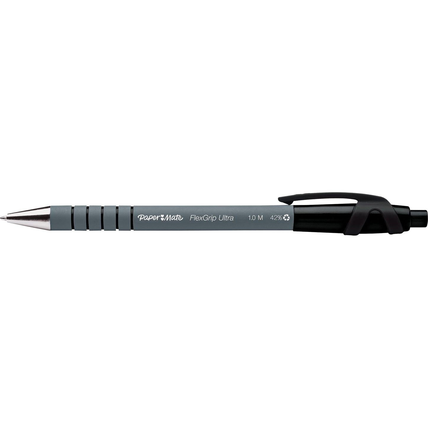 Paper Mate Kugelschreiber FlexGrip® Ultra RT 1mm M schwarz Mine nicht auswechselbar nicht dokumentenecht Schaftfarbe: schwarz