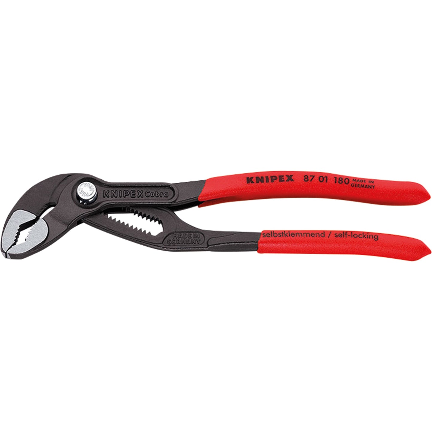 KNIPEX Zange Cobra® Wasserpumpenzange 180mm Chrom-Vanadium Elektrostahl