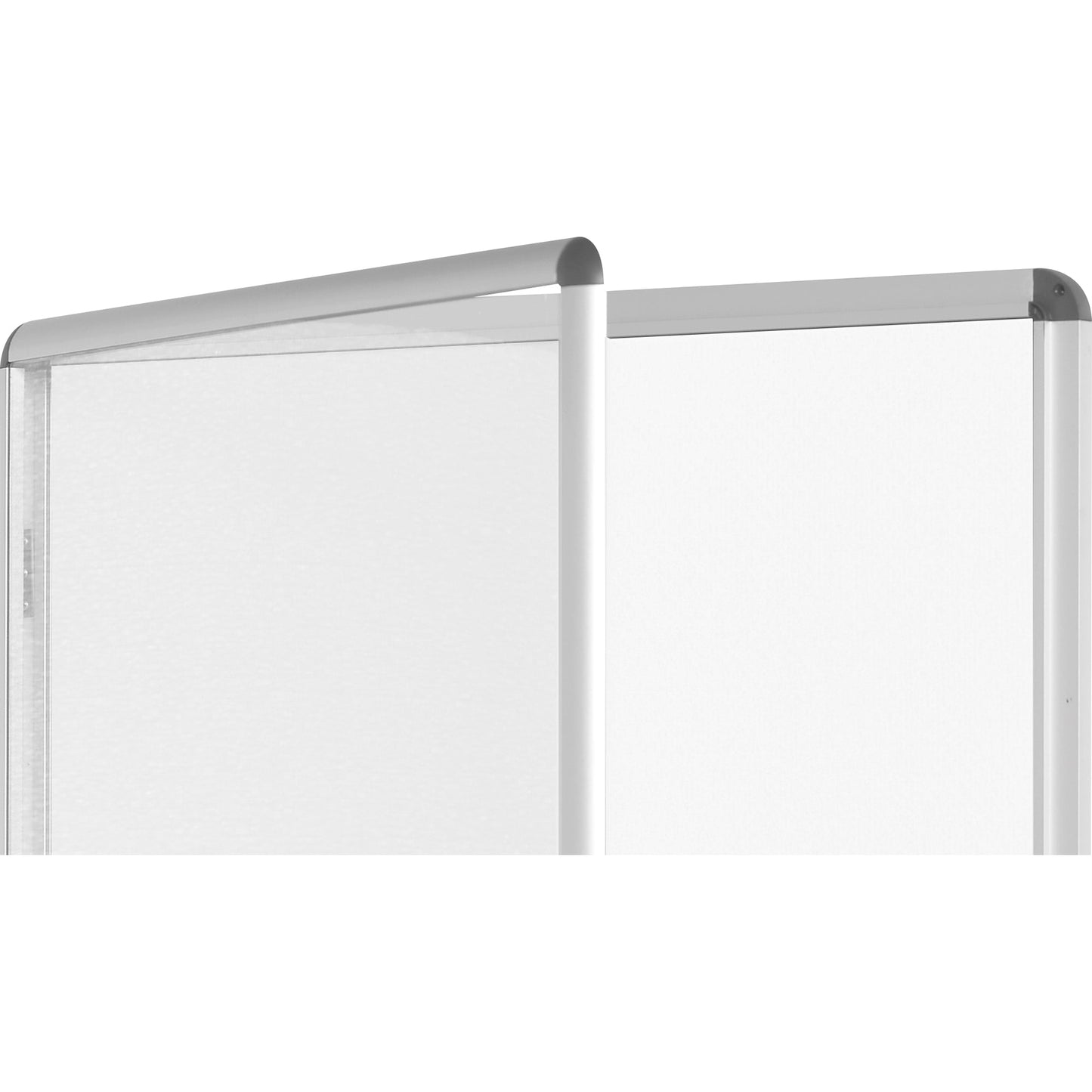 Bi-office Schaukasten Earth Enclore Innenbereich 72 x 98,1 x 3,5 cm (B x H x T) 9 x DIN A4 mit Schloss Aluminium, recycelt alu