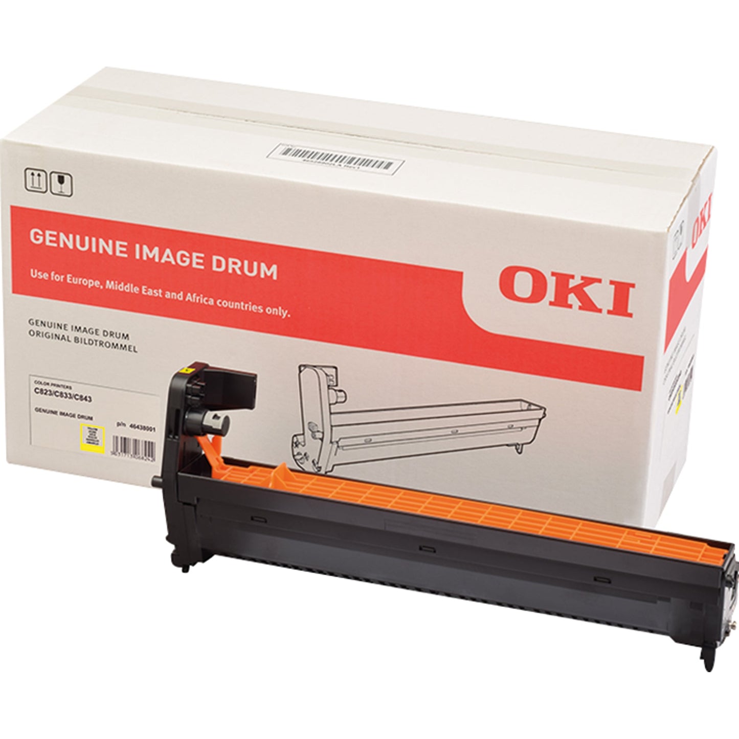 OKI Trommel 46438001 ca. 30.000 Seiten gelb