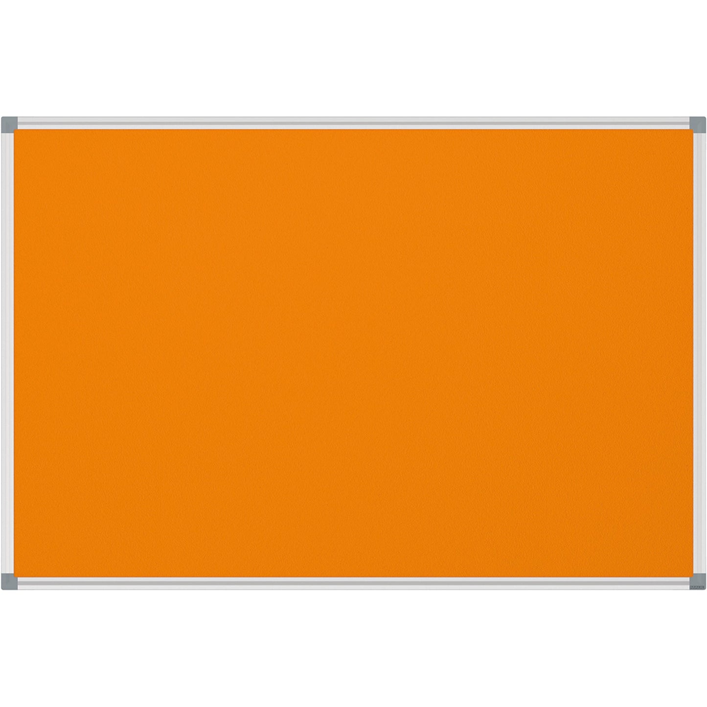 MAUL Pinnwand MAULstandard 120 x 90 cm (B x H) Maße der Oberfläche: 116,7 x 86,7 cm (B x H) Filz Material des Rahmens: Aluminium/Kunststoff orange