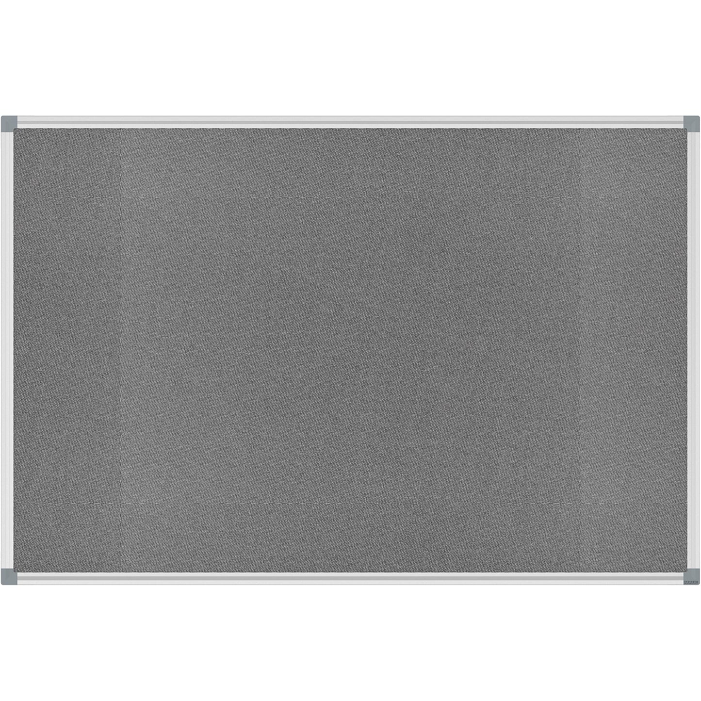 MAUL Pinnwand MAULstandard 120 x 90 cm (B x H) Maße der Oberfläche: 116,7 x 86,7 cm (B x H) Filz Material des Rahmens: Aluminium/Kunststoff grau