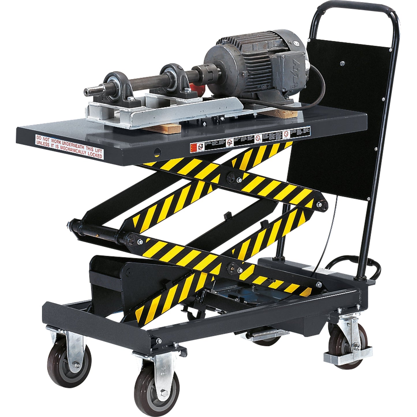 Fetra Hubwagen 52 x 127,5 cm (B x L) 300kg Profilstahl/Stahlblech anthrazit