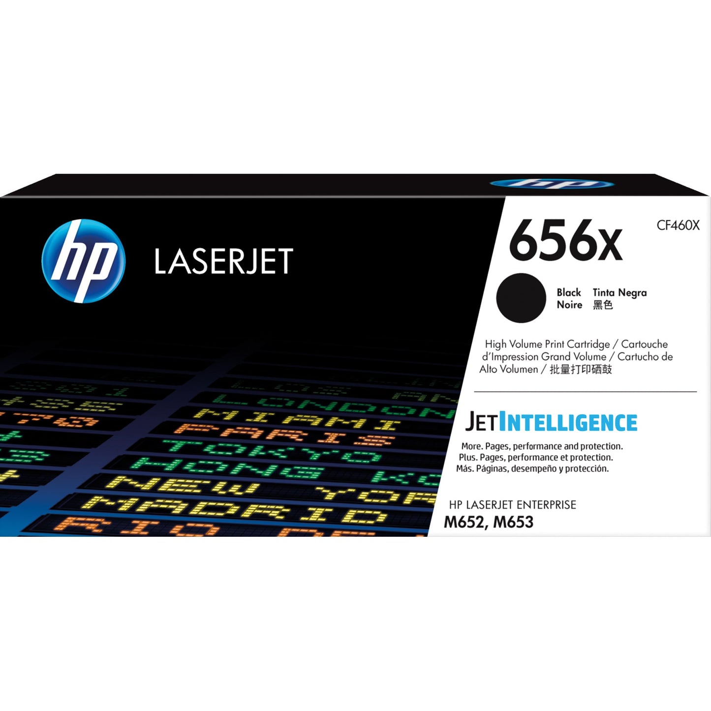 HP Toner Originalzubehör 656X ca. 27.000 Seiten schwarz