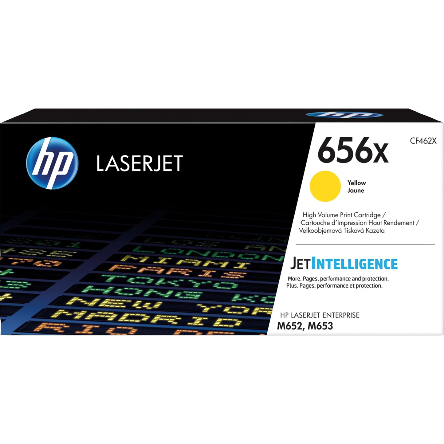 HP Toner Originalzubehör 656X ca. 22.000 Seiten gelb