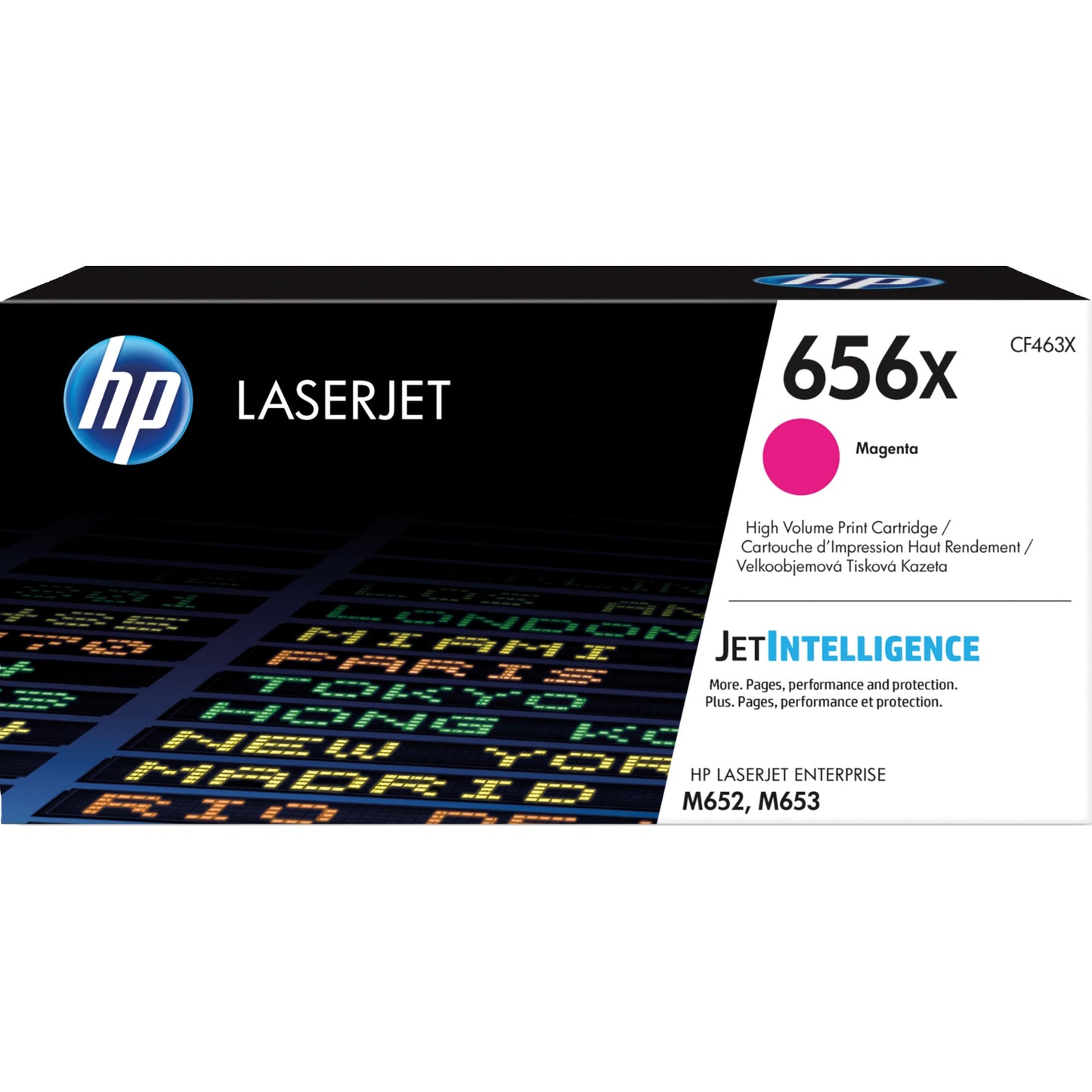 HP Toner Originalzubehör 656X ca. 22.000 Seiten magenta