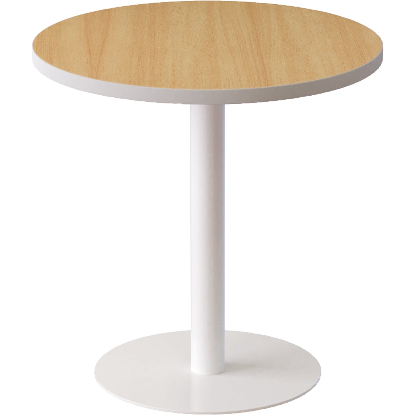 easyDesk® Beistelltisch 600 x 600 mm (Ø x H) buche