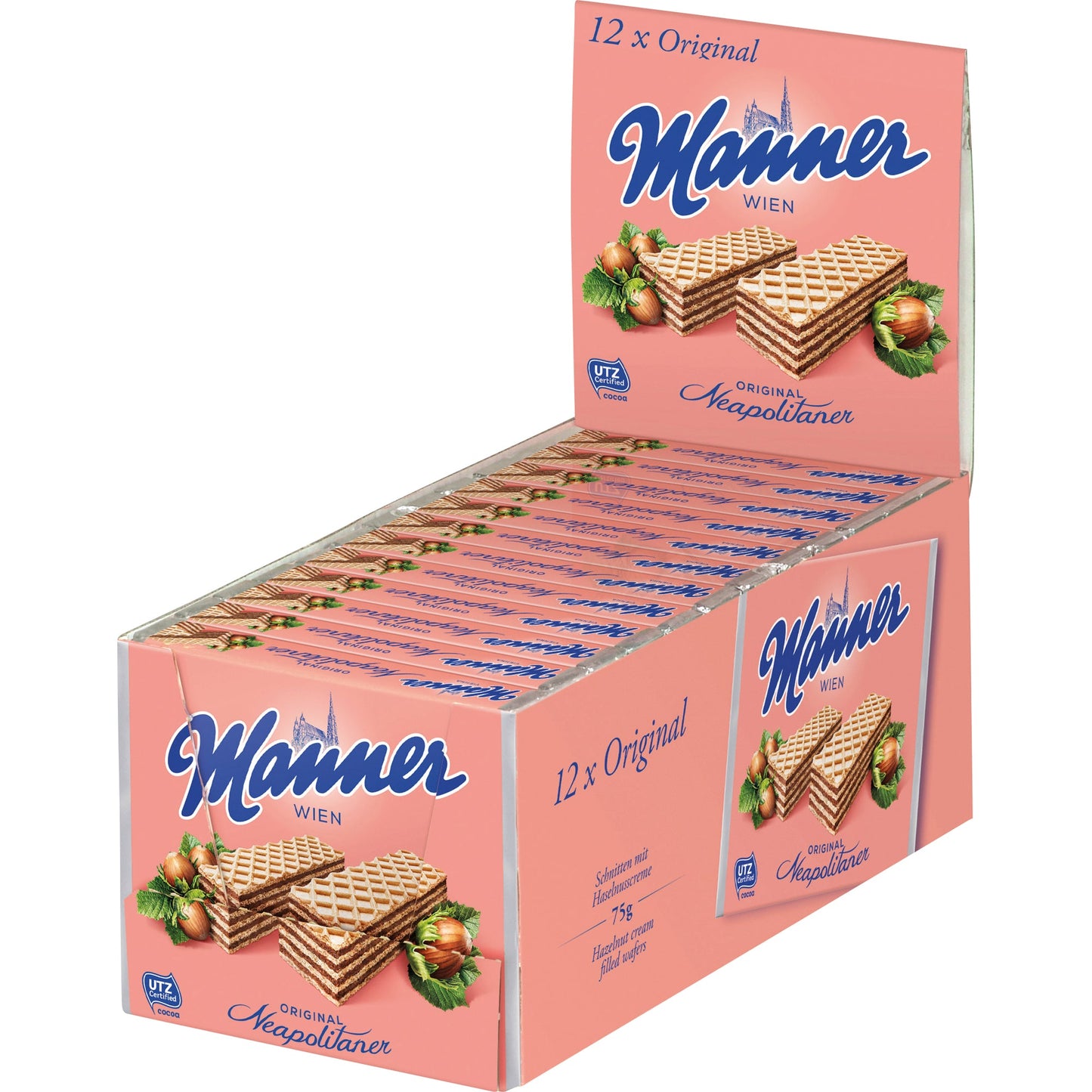 Gebäck Neapolitaner Wiener Gruß 12 x 75 g/Pack.