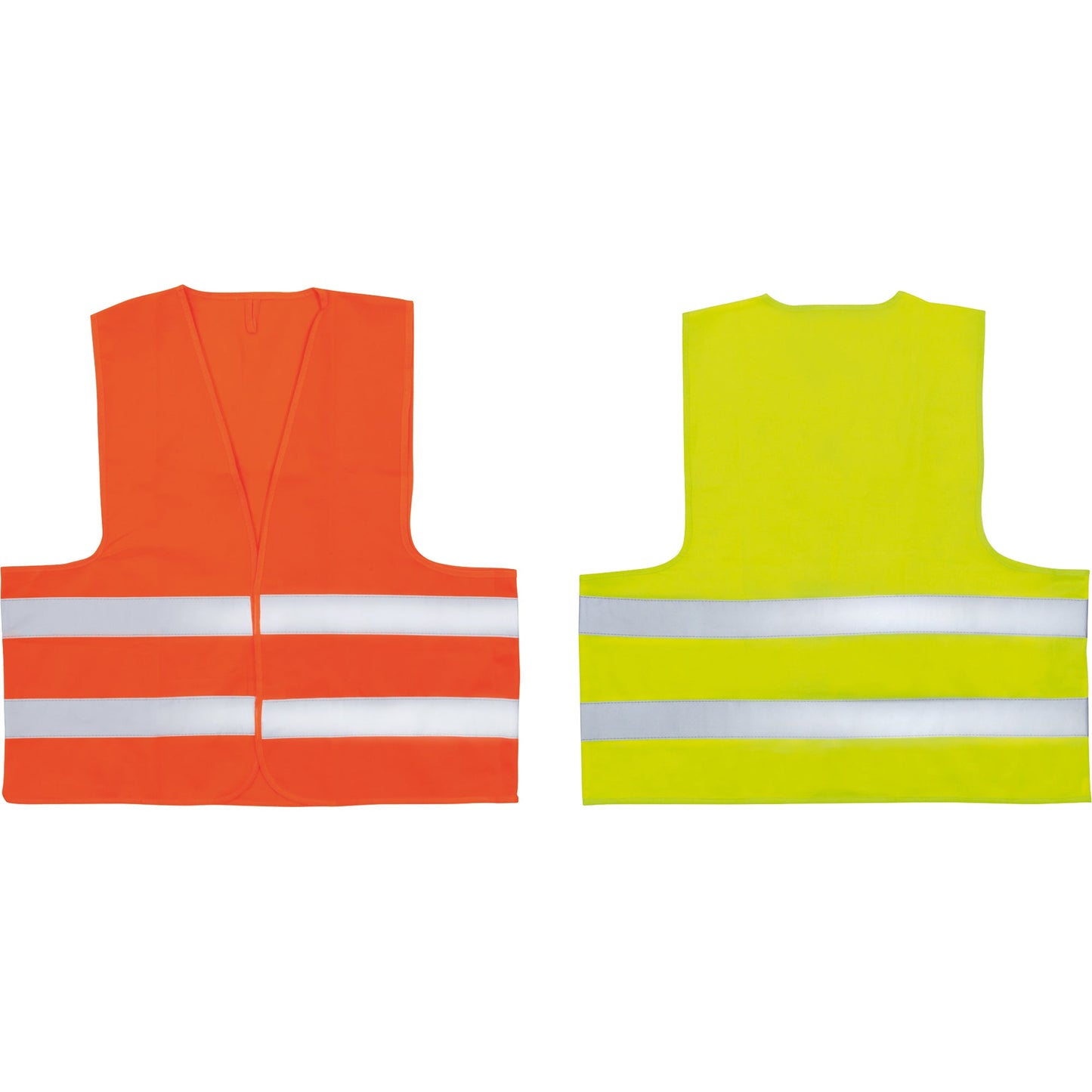 easy absorb Warnweste Einheitsgröße reflektierend 100 % Polyester orange