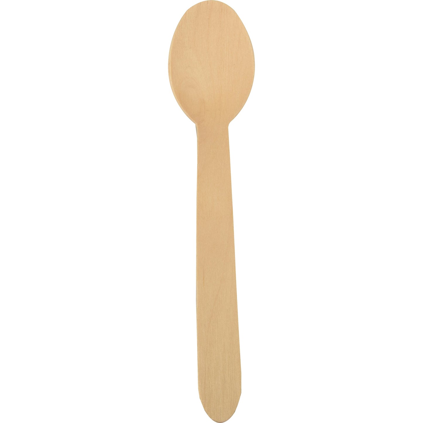 PAPSTAR Löffel pure Einweg 15,7cm Holz braun 100 St./Pack.