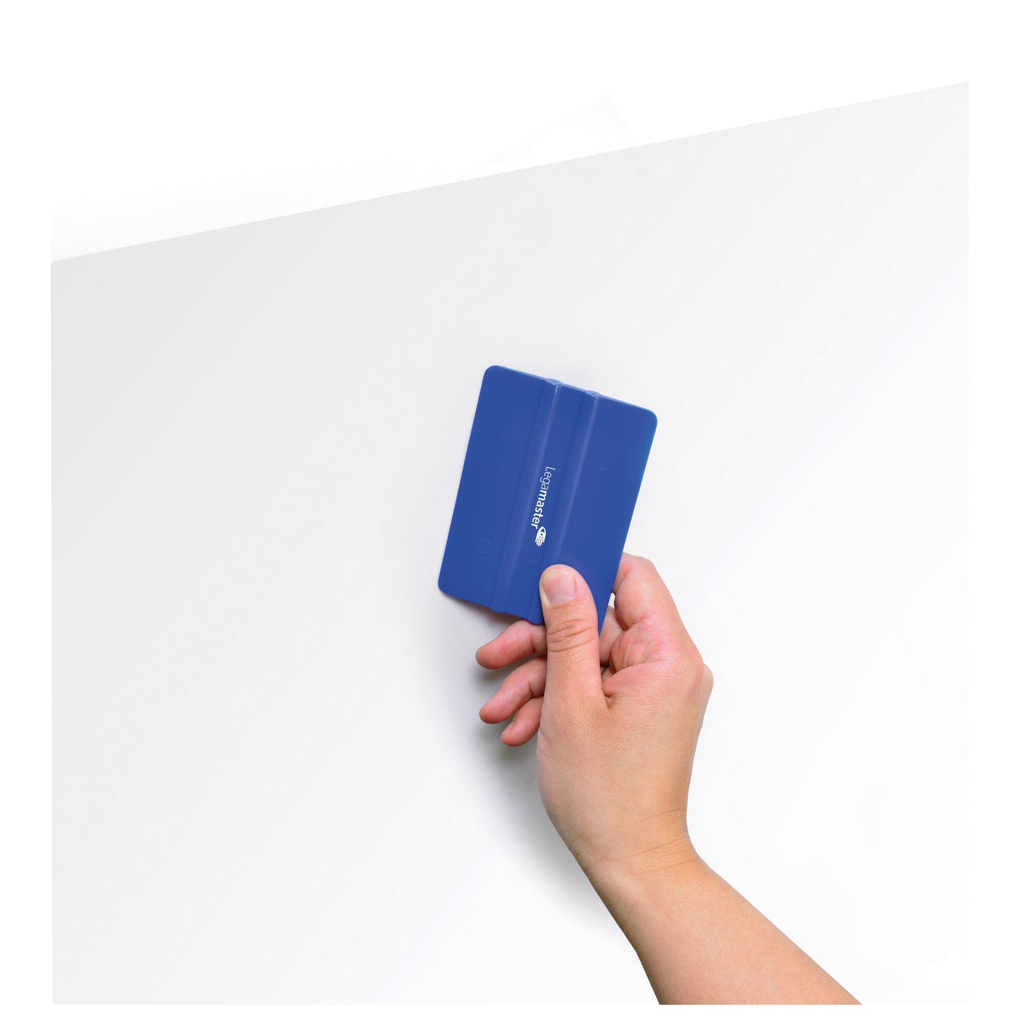 Legamaster Whiteboardfolie WRAP-UP 1.200 x 101 cm (B x H) 650µm blanko inkl. Rakel Polypropylen weiß