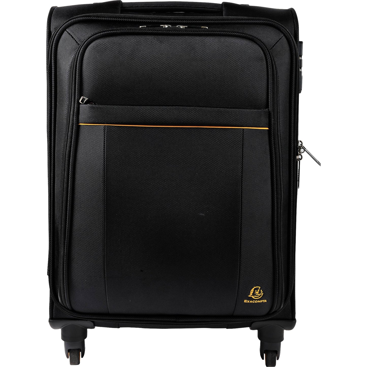 Exacompta Notebooktrolley Exactive® 37 x 55 x 23 cm (B x H x T) Polyester schwarz/orange