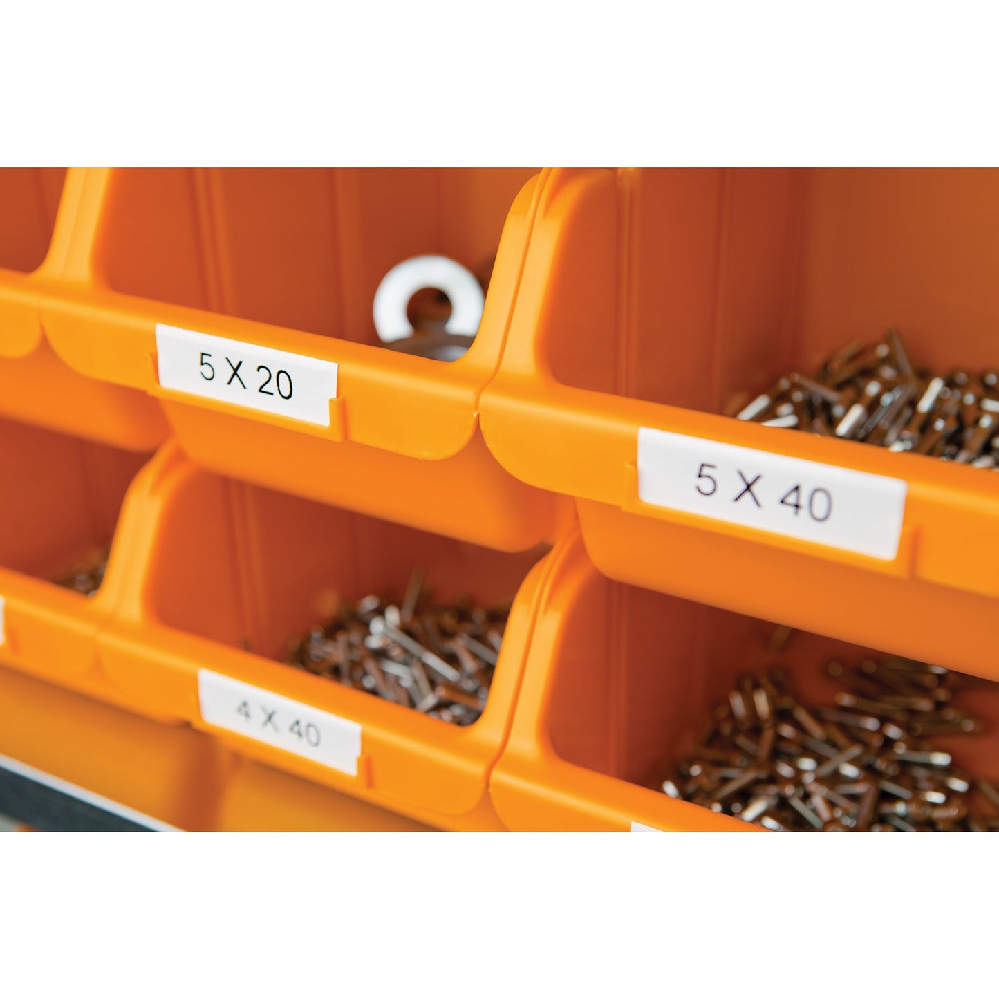 DYMO® Schriftbandkassette 19 mm x 3,5 m (B x L) weiß schwarz