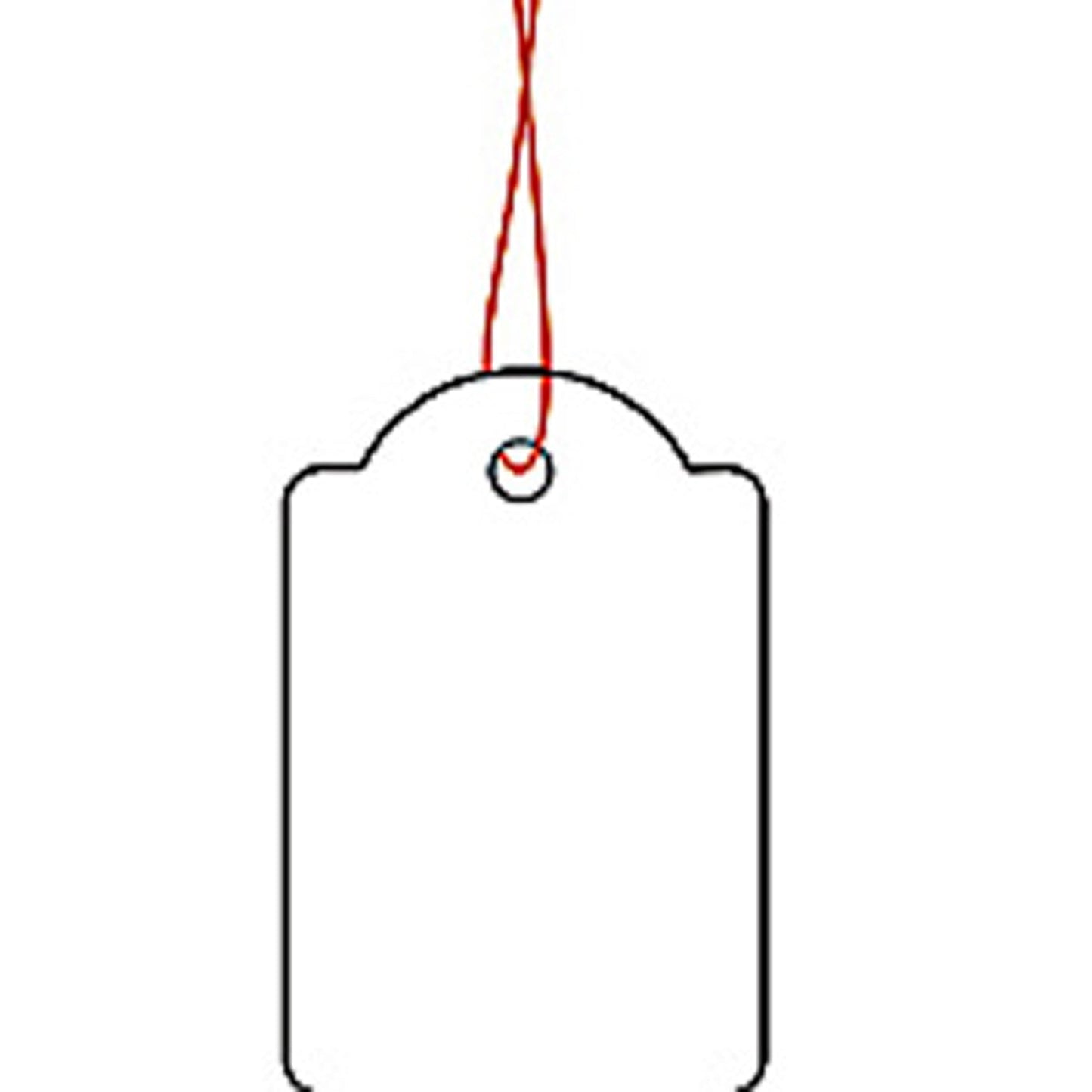 HERMA Hängeetikett 25 x 38 mm (B x H) Karton weiß 1.000 Etik./Pack.