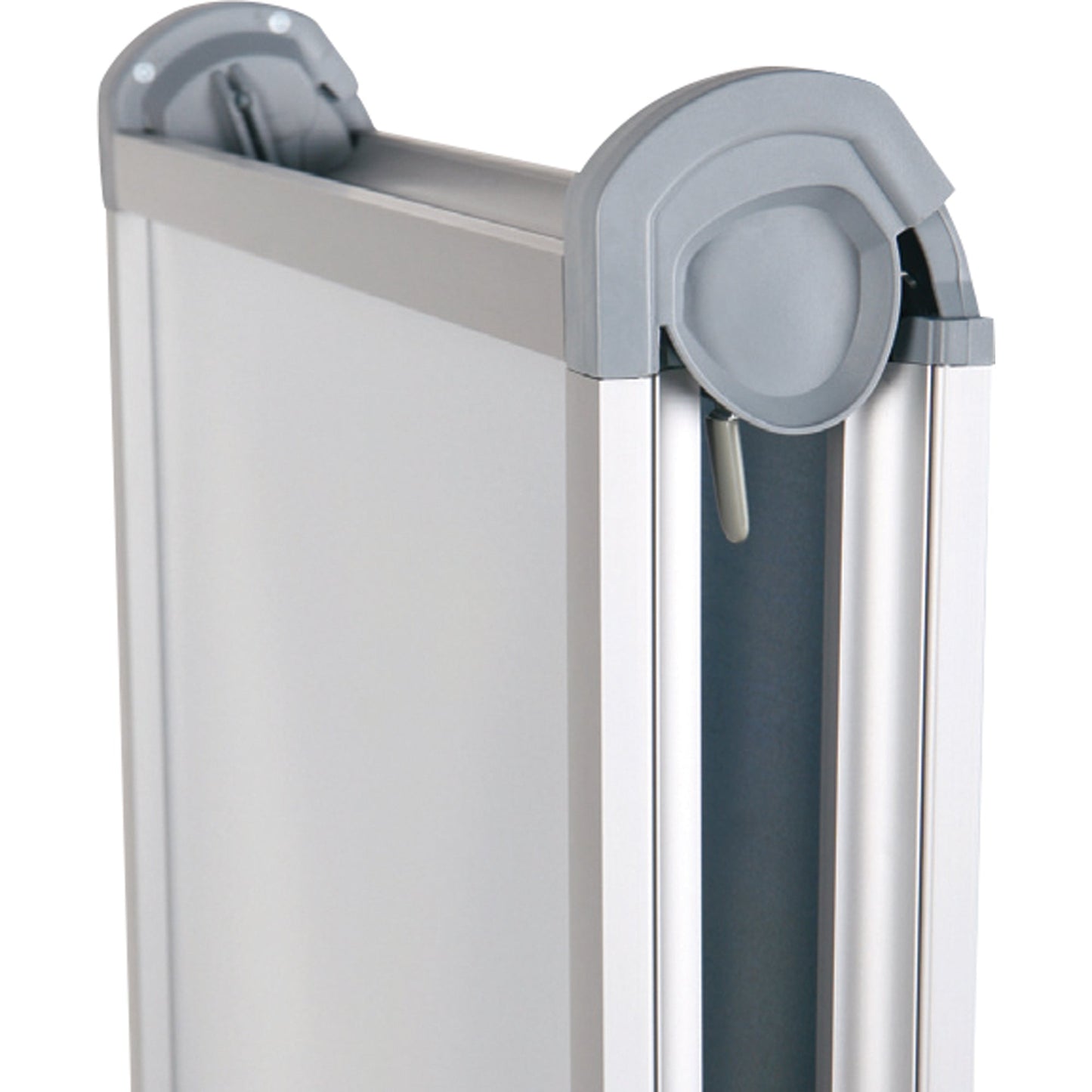 FRANKEN Kundenstopper Outdoor PRO 64 x 110 x 76 cm (B x H x T) DIN A1 Aluminium silber