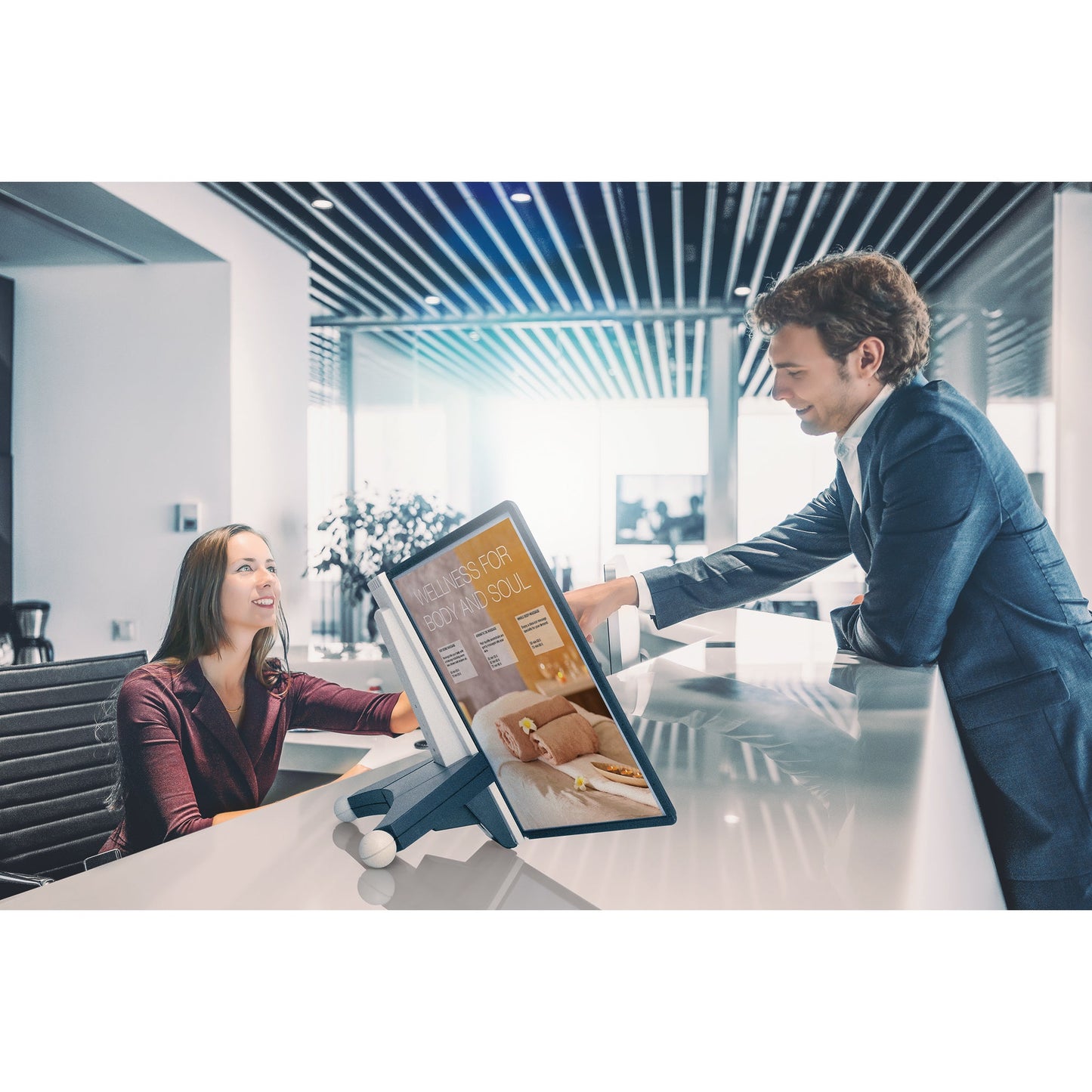 DURABLE Sichttafelständer SHERPA® TABLE 10 53 x 40,5 x 38 cm (B x H x T) ABS Kunststoff/Polypropylen/PVC Anzahl der mitgelieferten Sichttafeln: 10 Sichttafeln je 5 x rot, schwarz