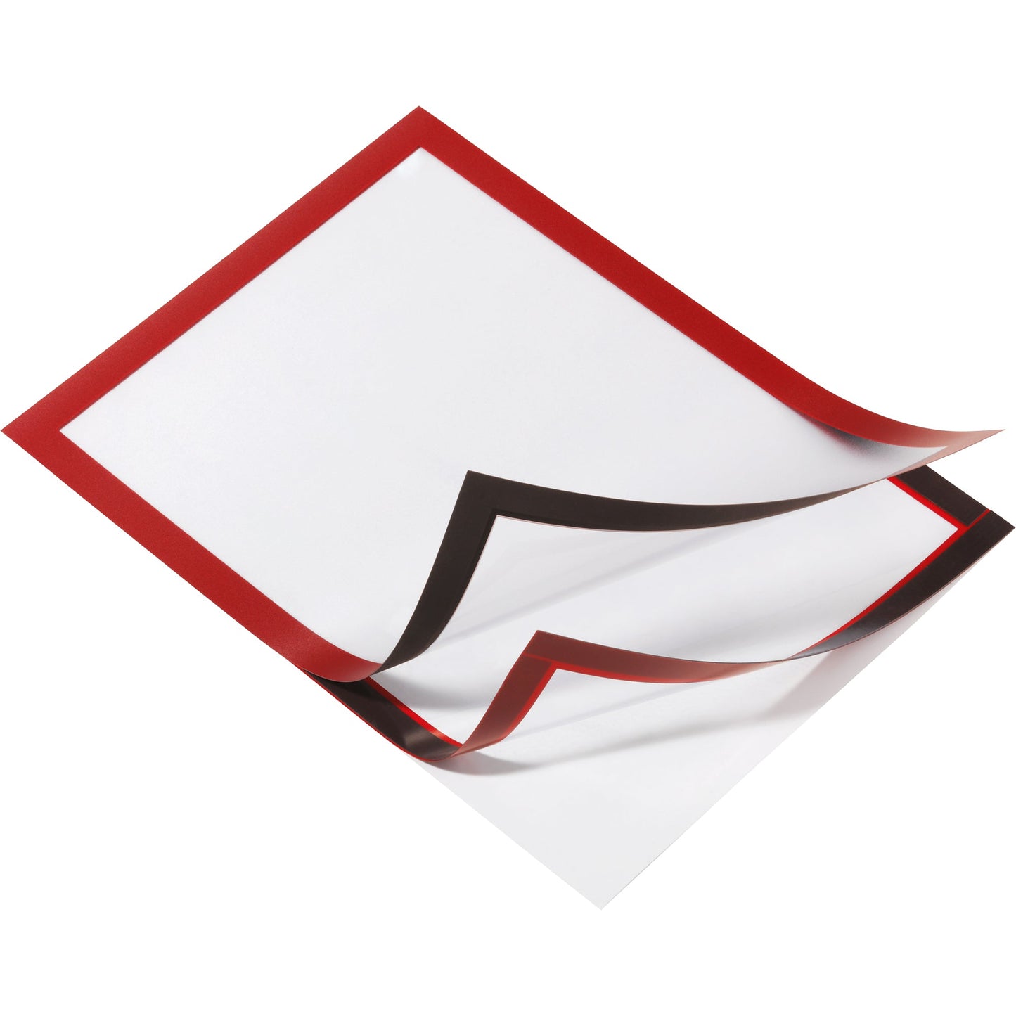 DURABLE Magnetrahmen DURAFRAME® DIN A4 Polypropylen/PVC rot 2 St./Pack.