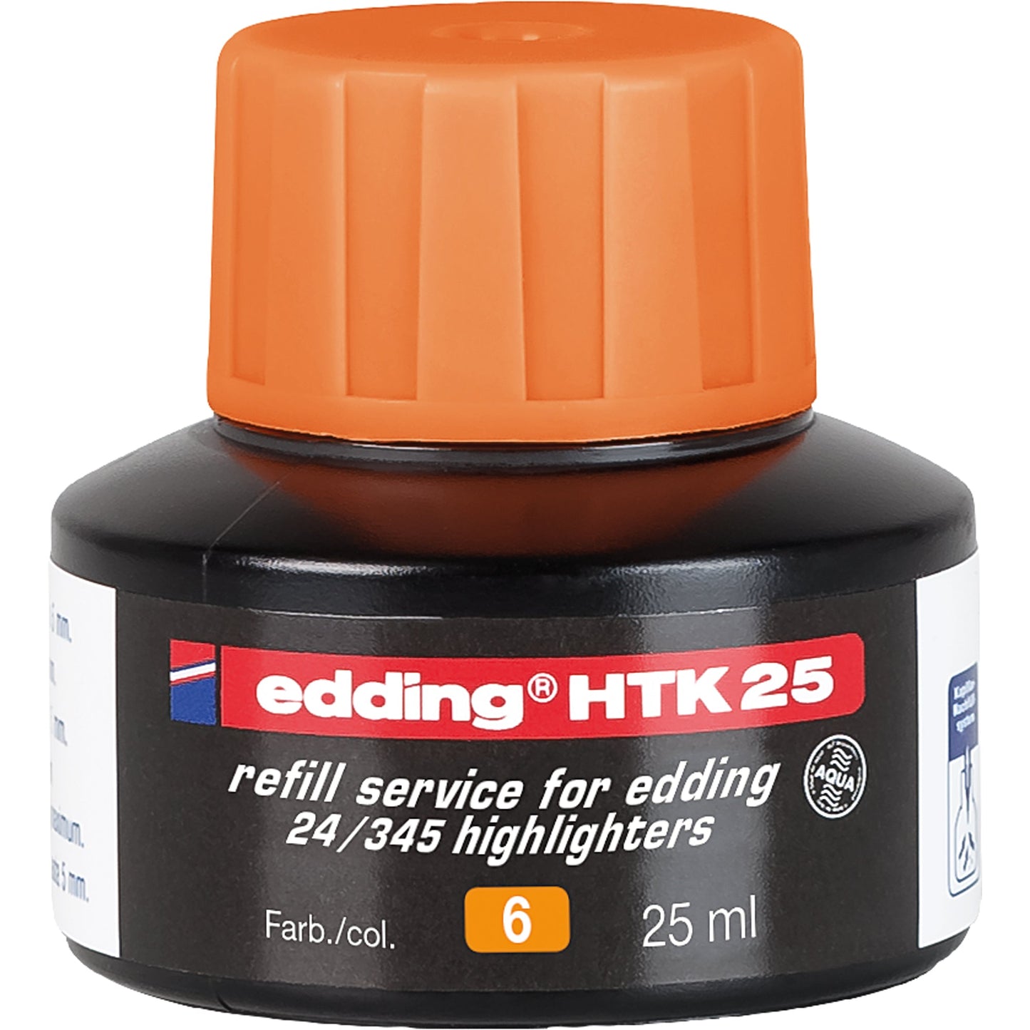 edding Nachfülltinte Marker HTK 25 Flasche orange 25ml