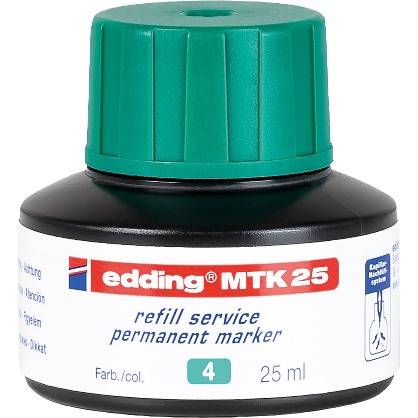 edding Nachfülltinte Marker MTK25 Flasche grün 25ml