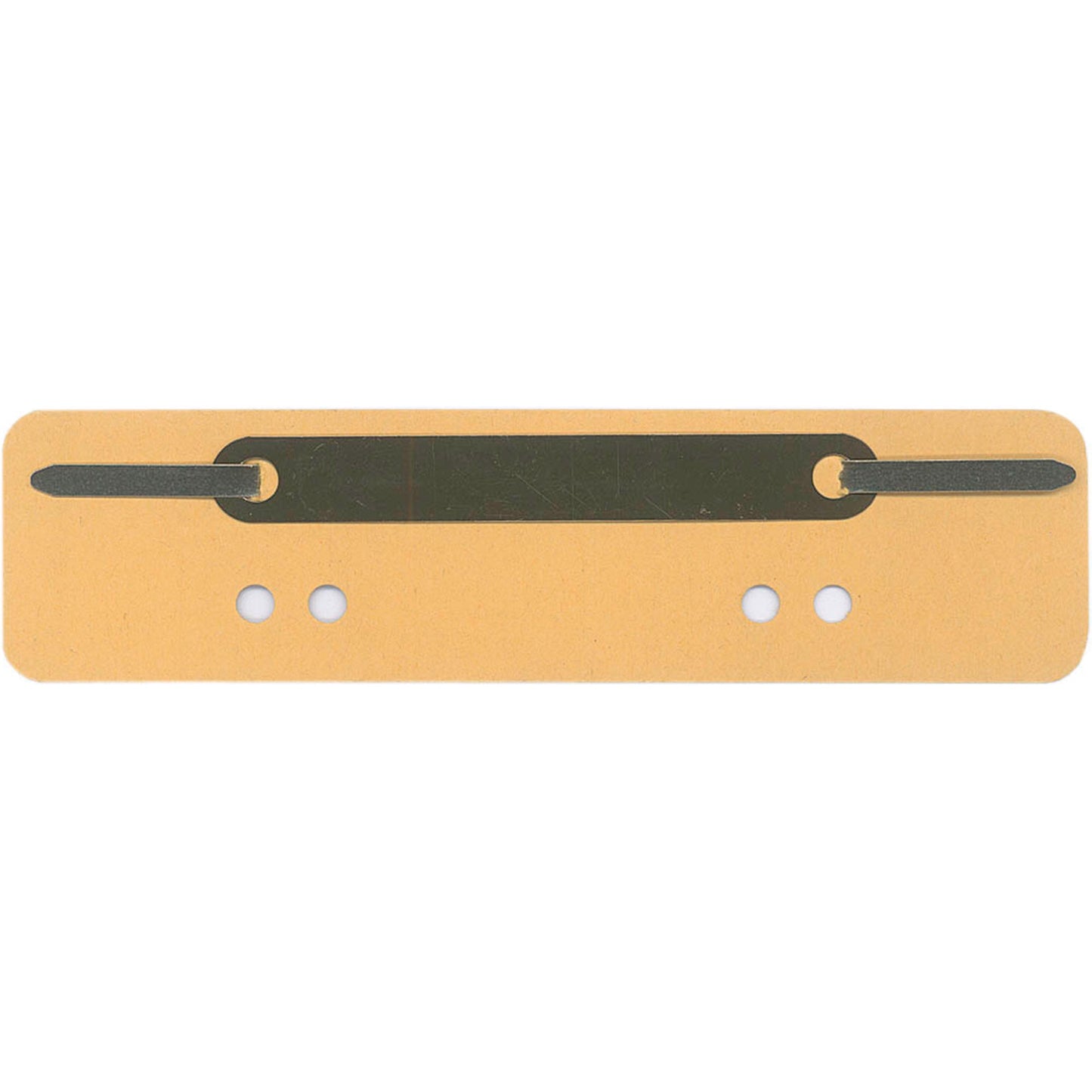 Heftstreifen 3,4 x 15 cm (B x H) 250g/m² Recyclingkarton gelb 25 St./Pack.
