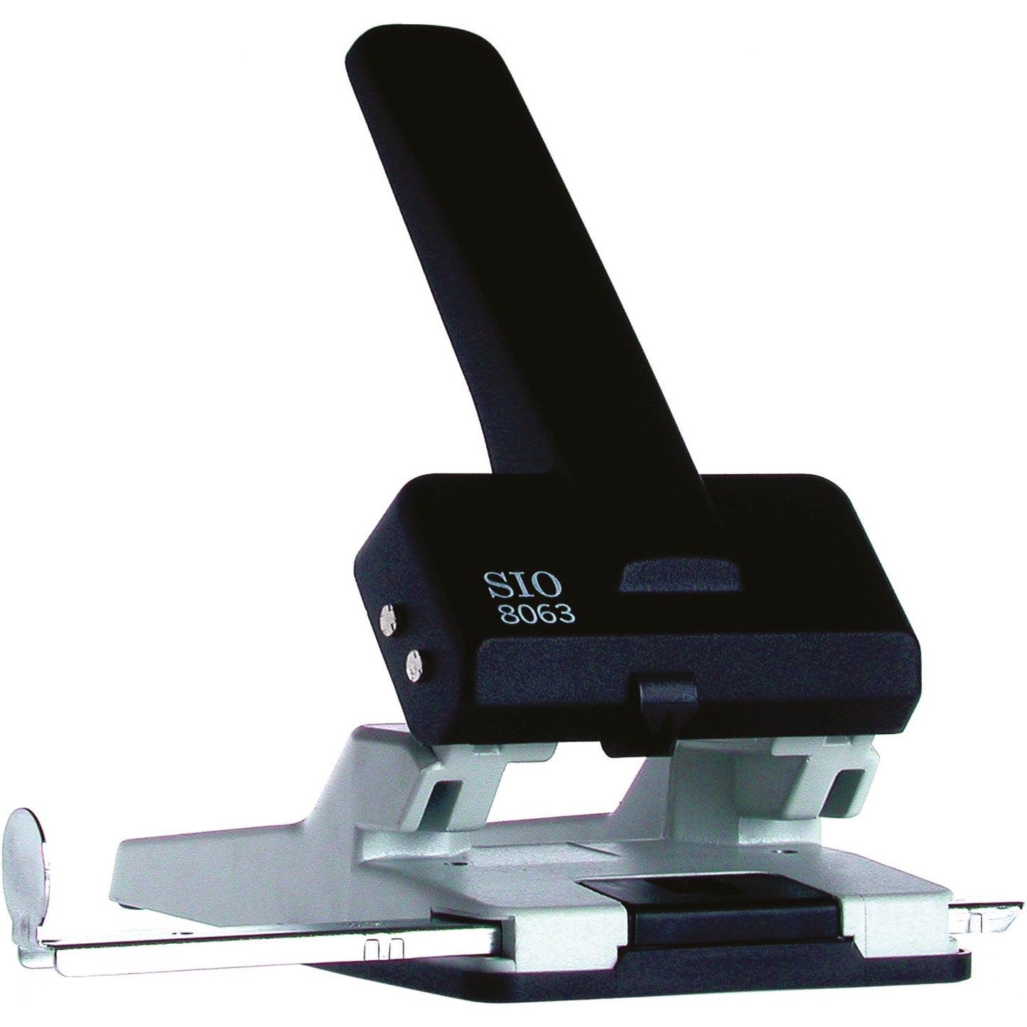 Kores Registraturlocher SIO 8063 Metall/Kunststoff schwarz/lichtgrau