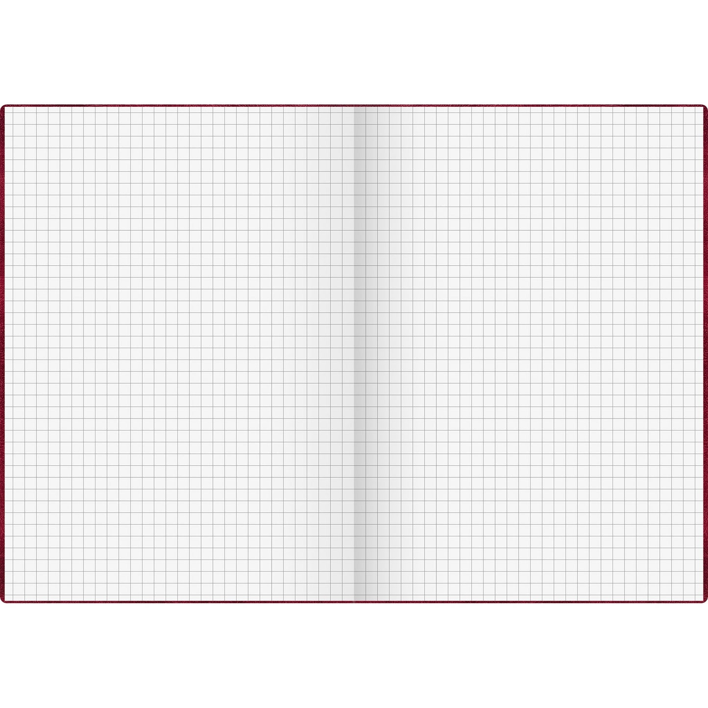 König & Ebhardt Geschäftsbuch DIN A5 kariert rot 96 Bl.